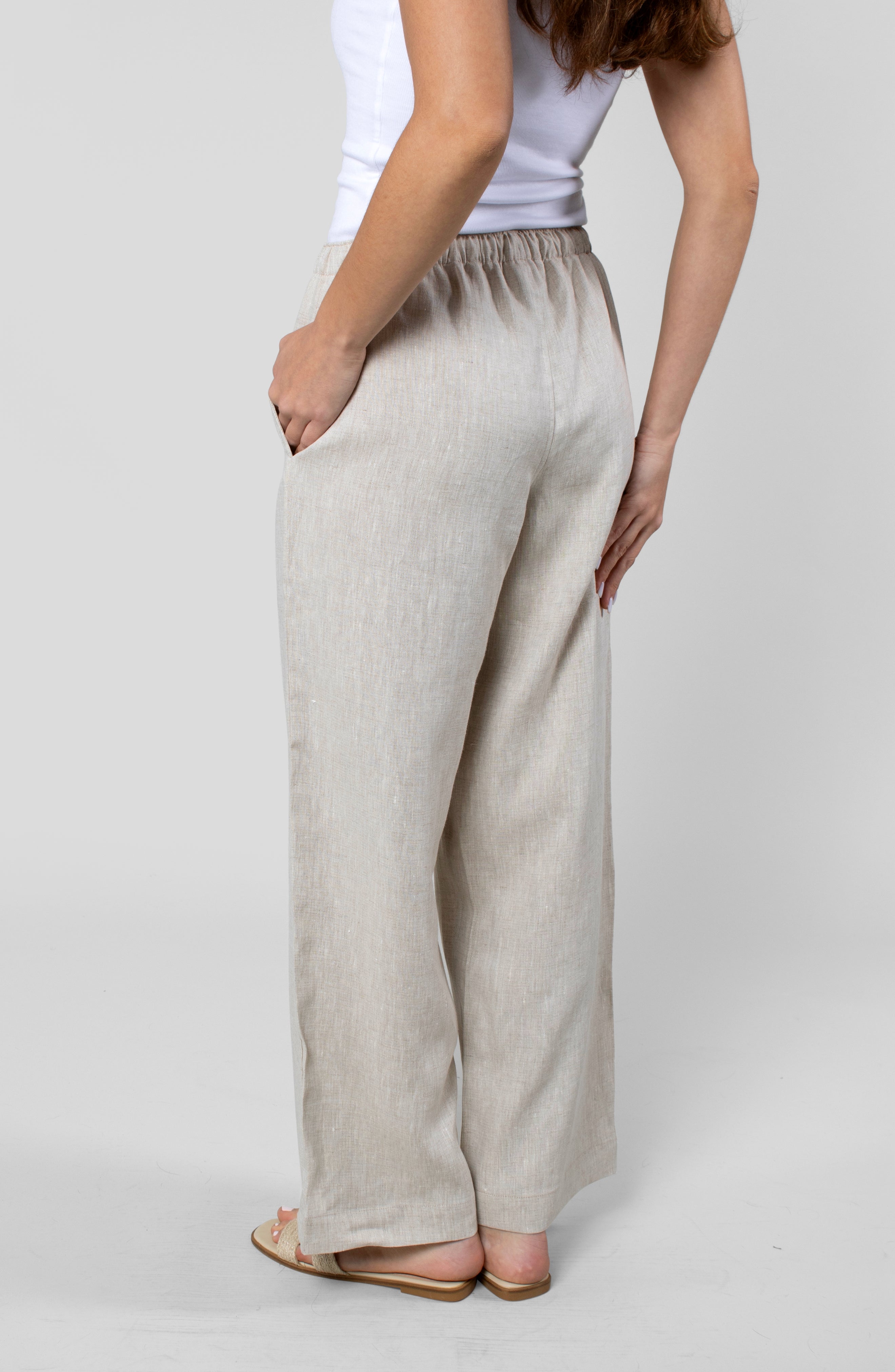 LINEN RESORT PANT