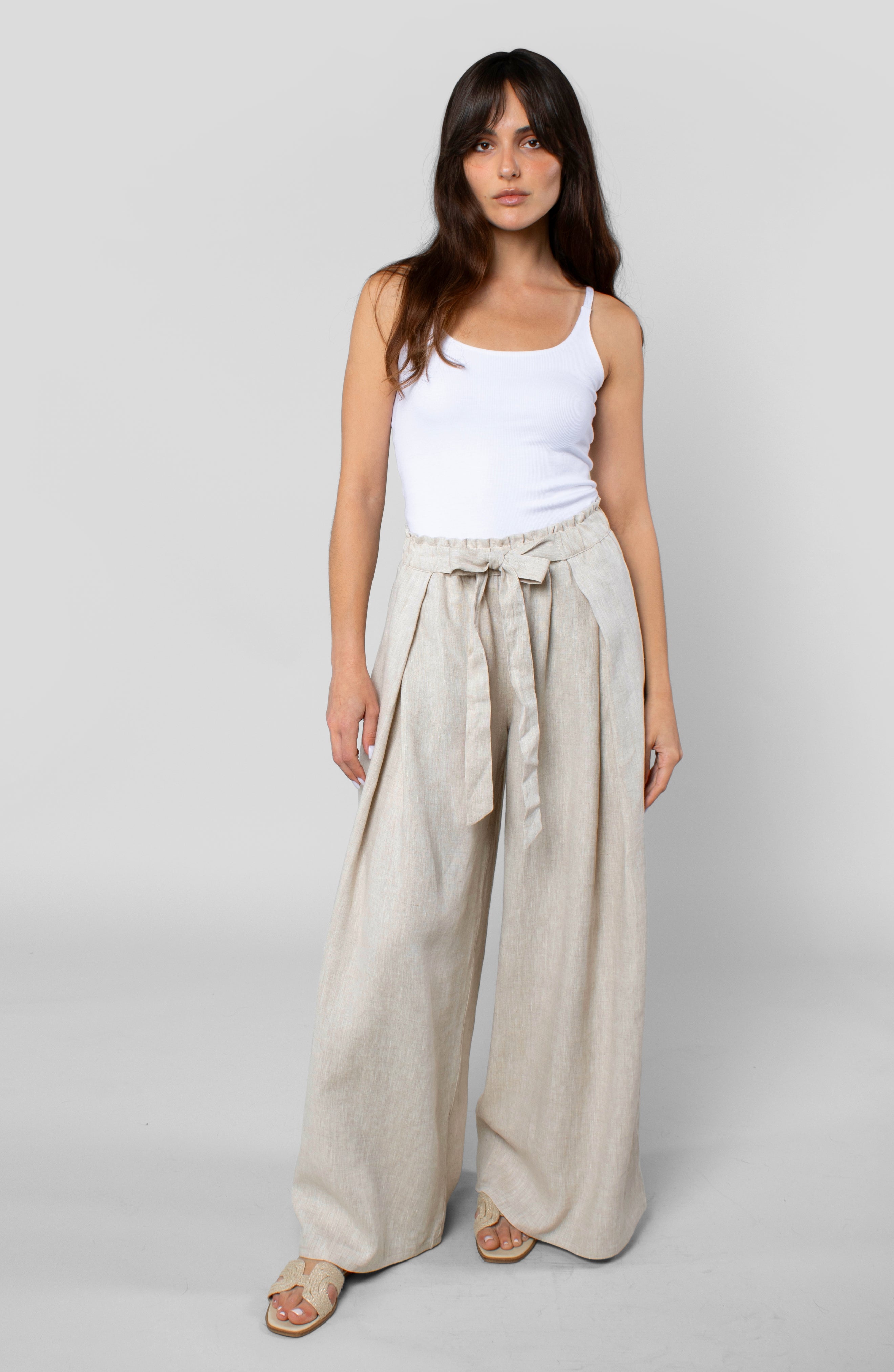 LINEN CABANA PANT