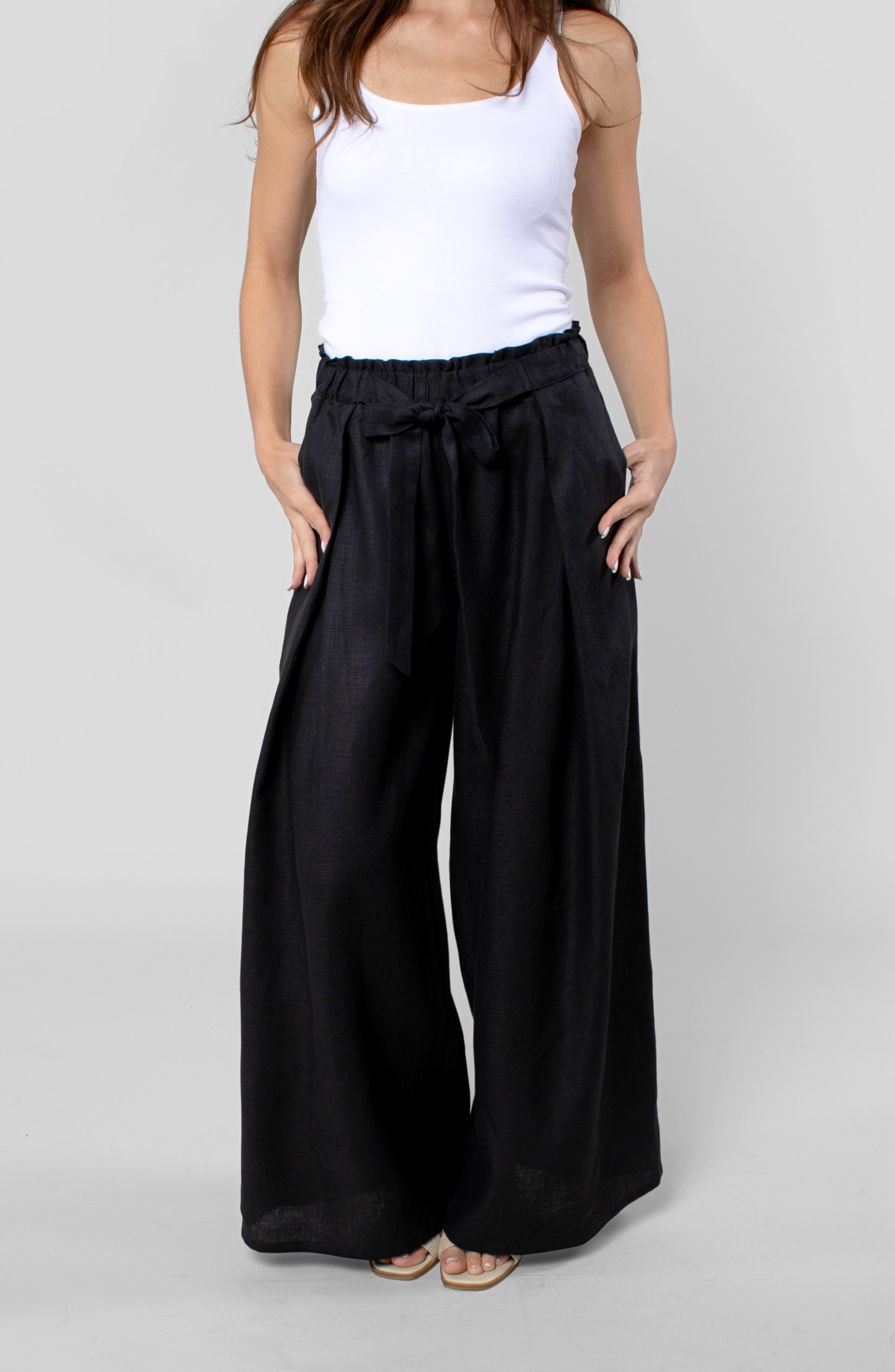 LINEN CABANA PANT