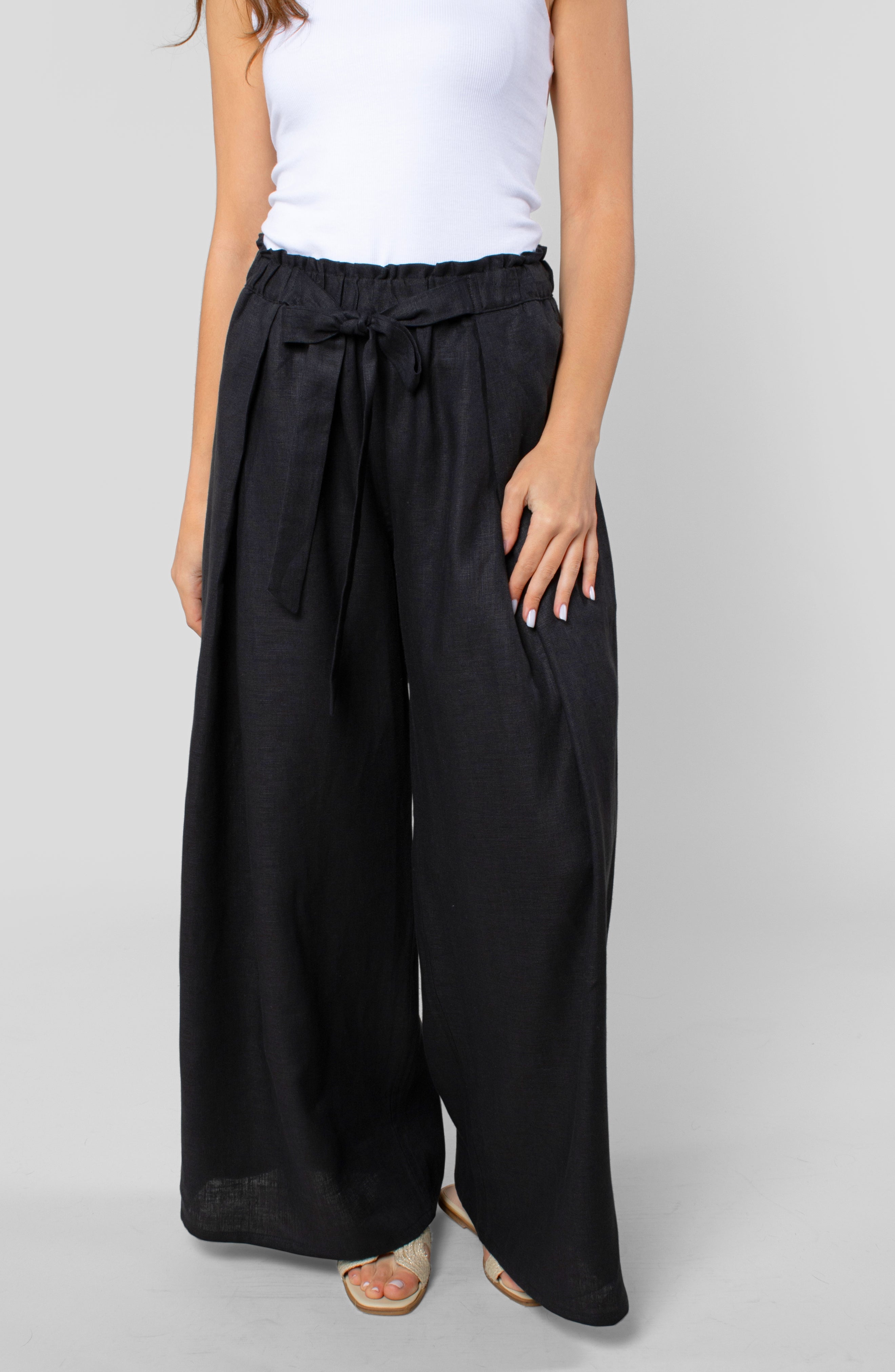 LINEN CABANA PANT