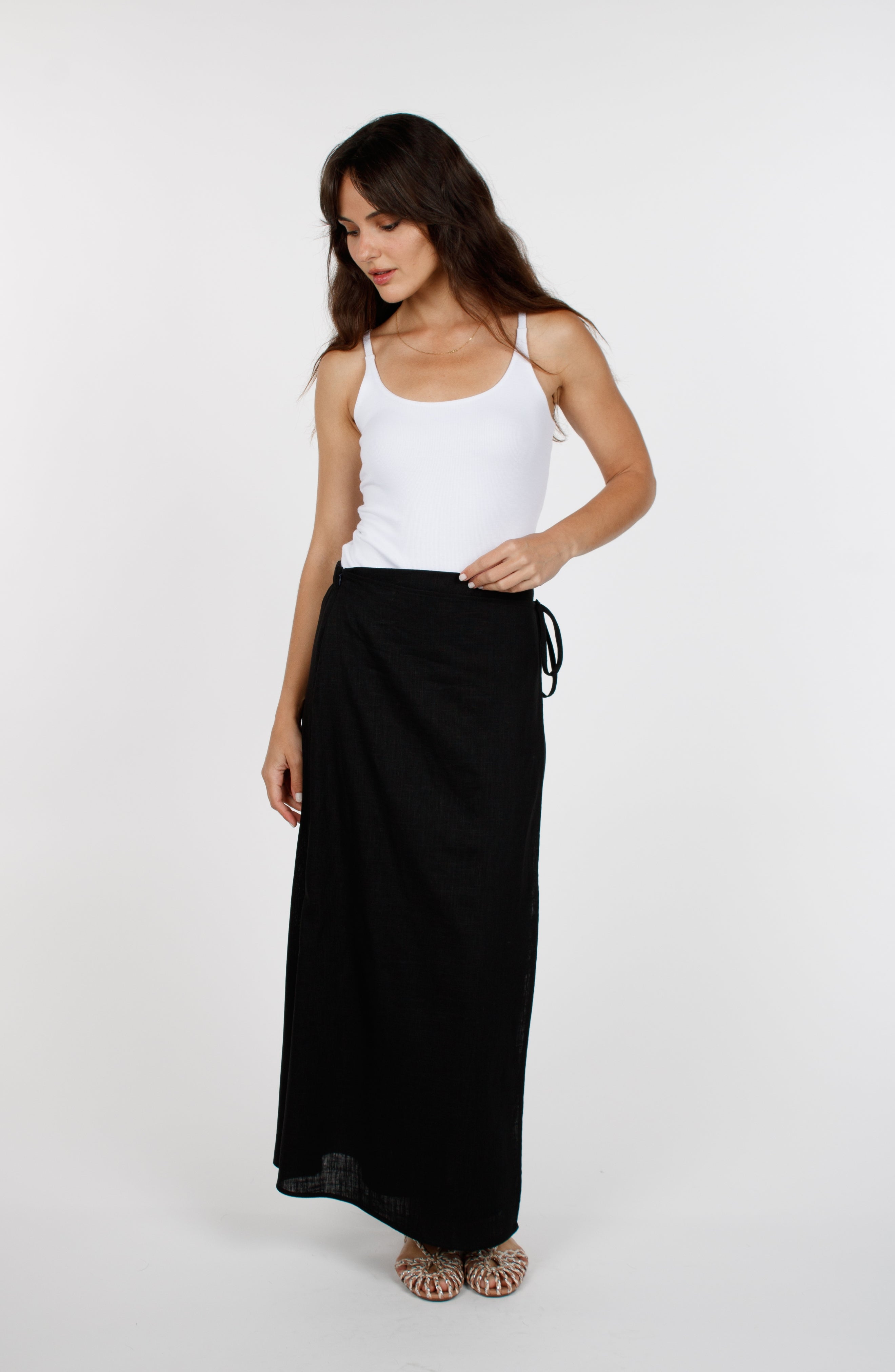 MARBELLA WRAP SKIRT