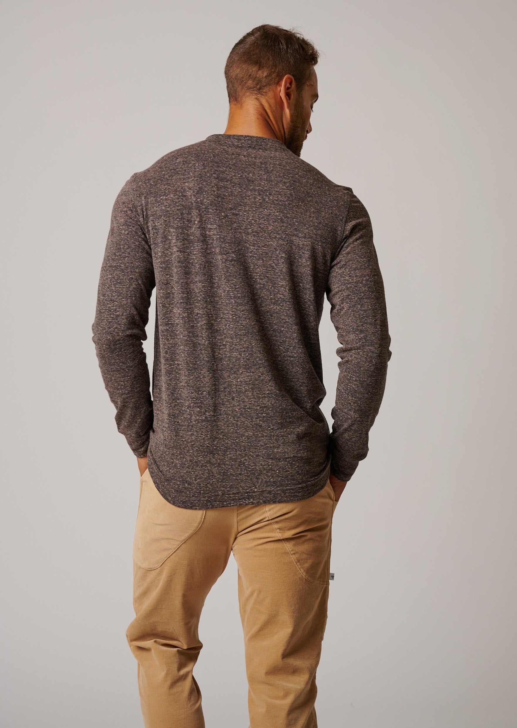 LONG SLEEVE SLUB T-SHIRT