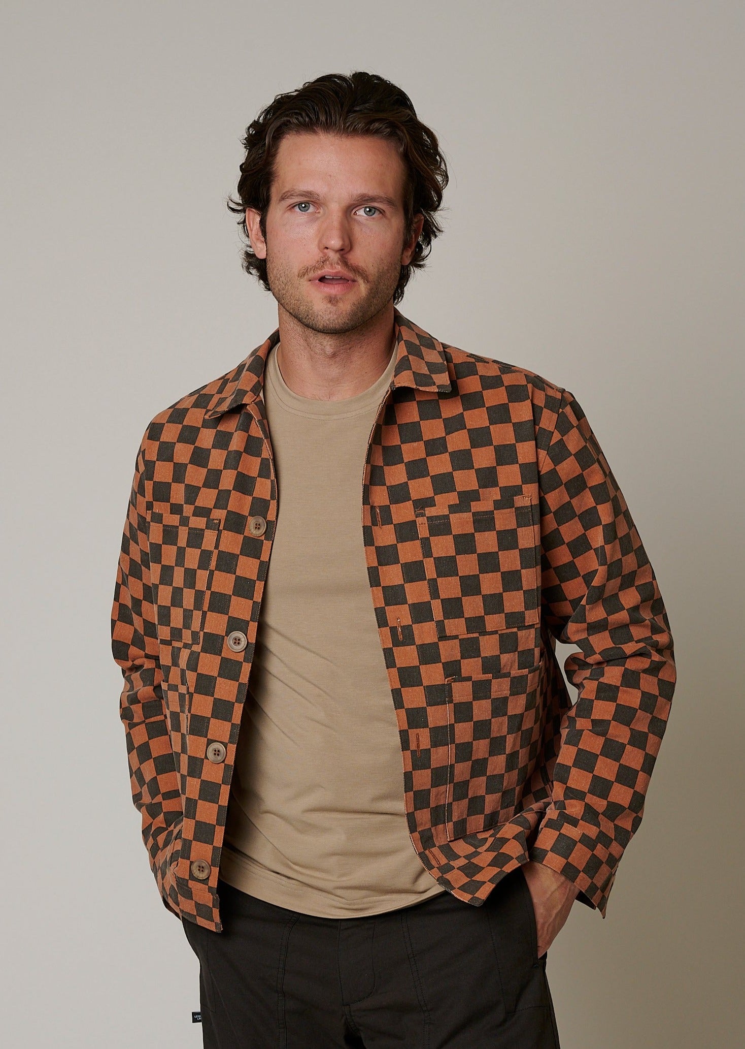 BRICK CHECKMATE RANCH JACKET