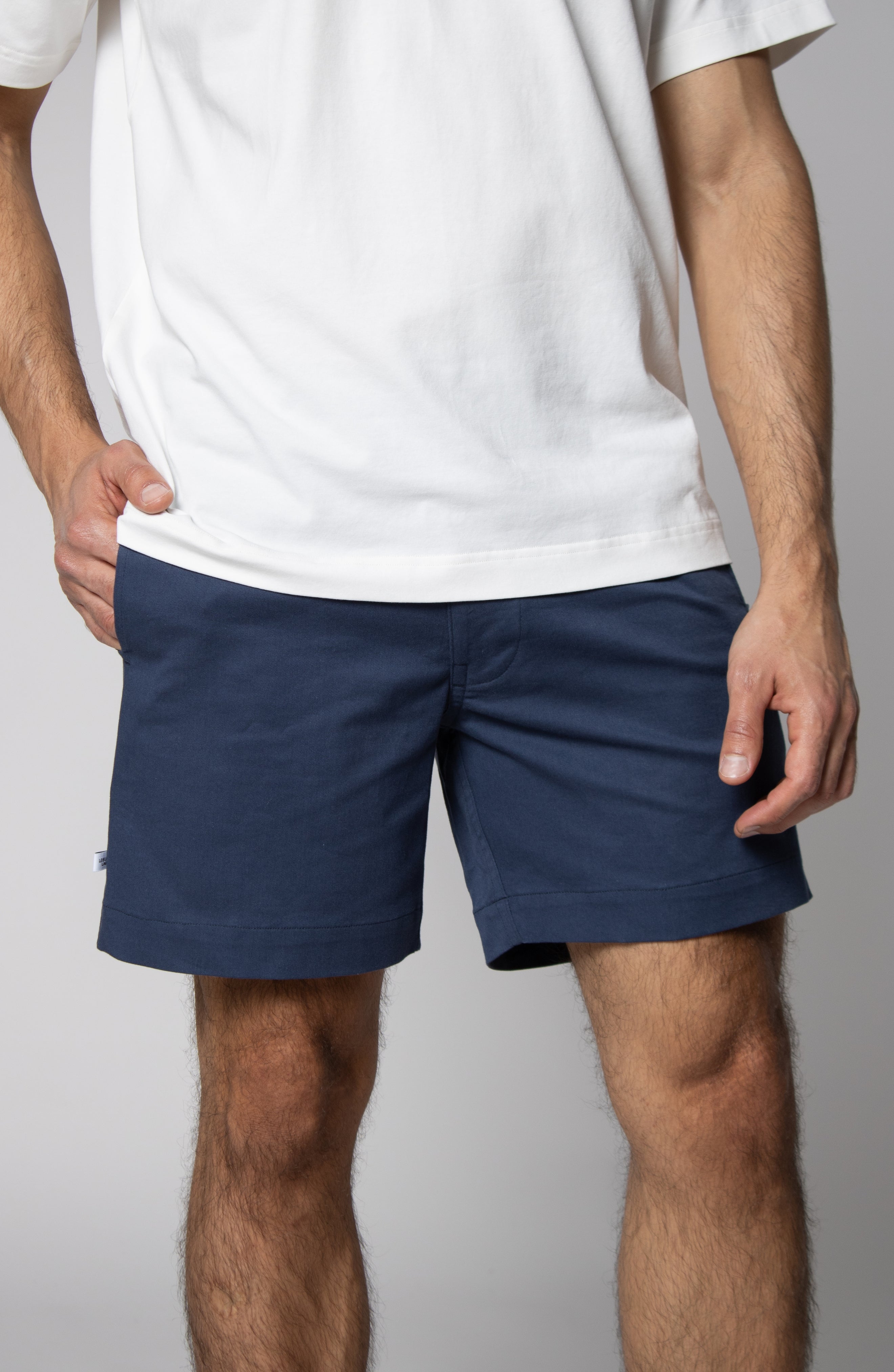 STRETCH COTTON CHINO SHORTS