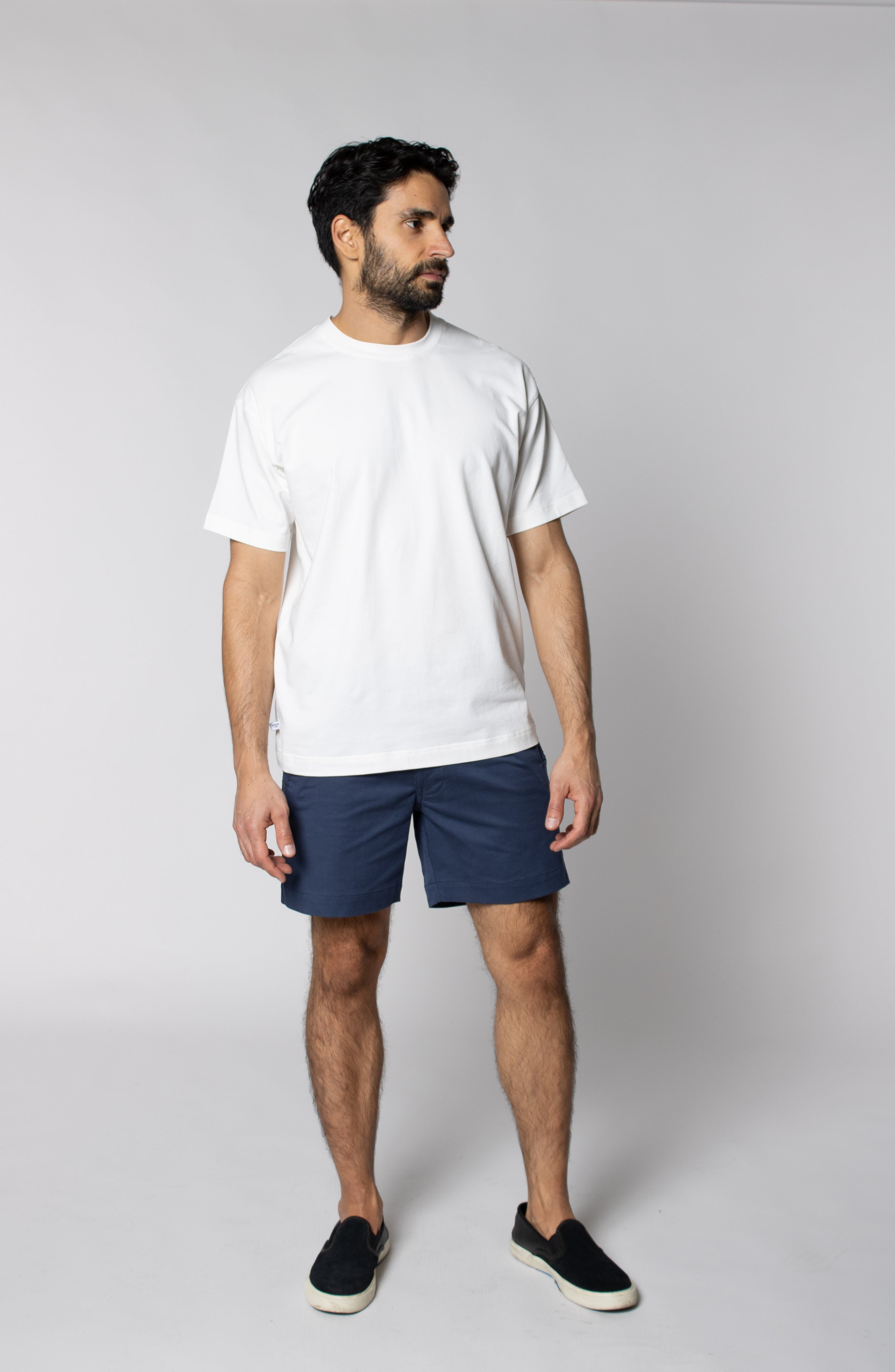 STRETCH COTTON CHINO SHORTS
