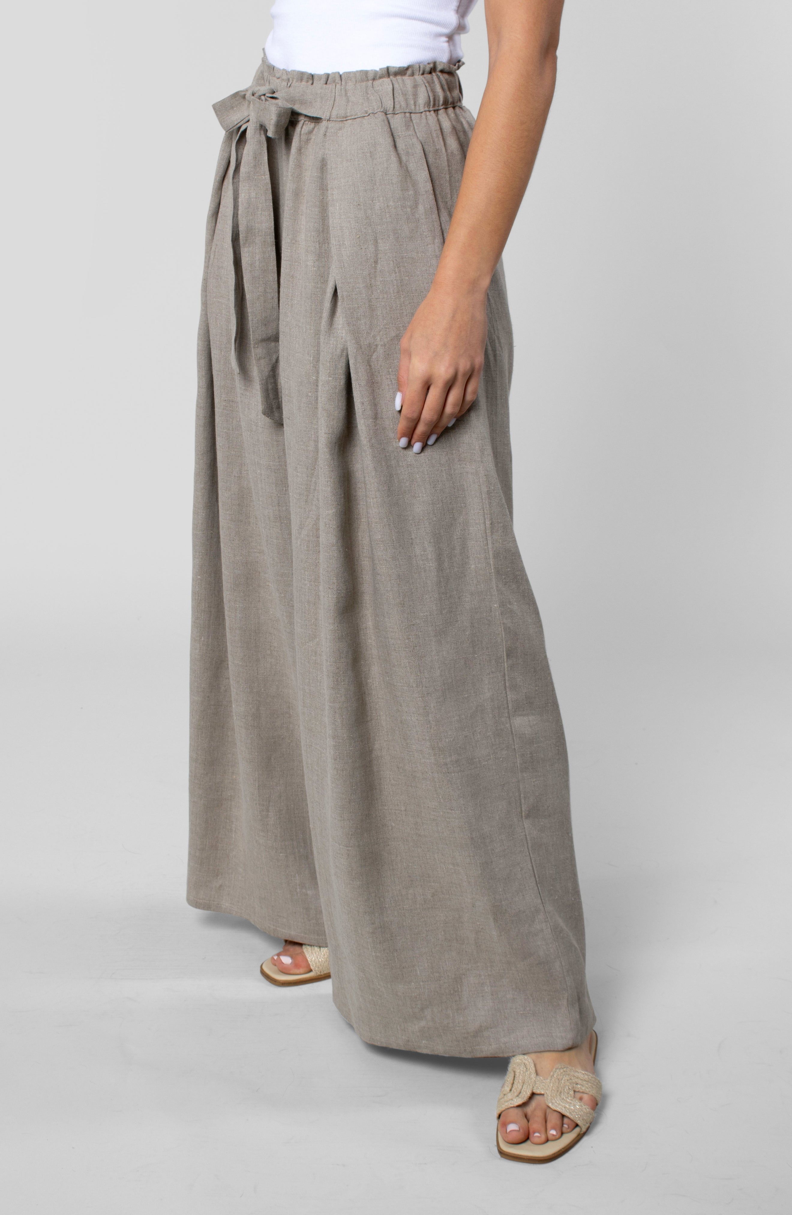 LINEN CABANA PANT