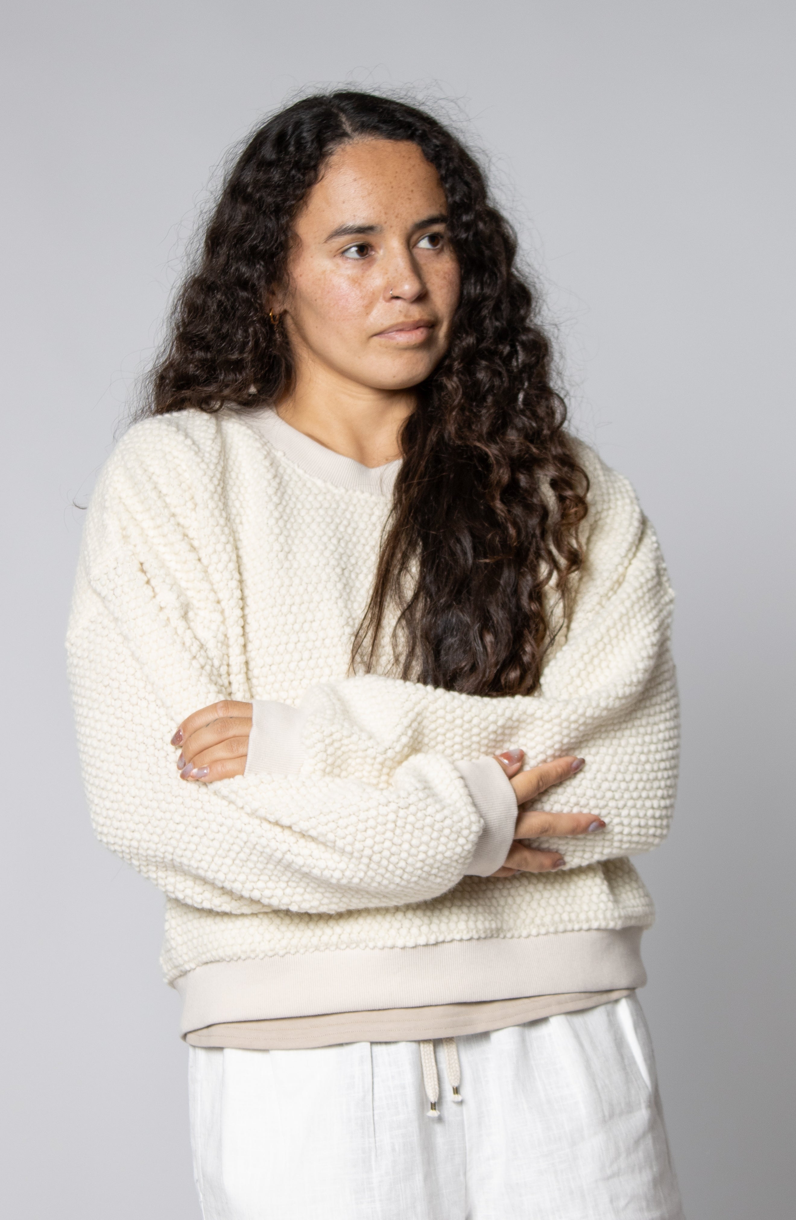WOMENS NISEKO WOOL CREWNECK