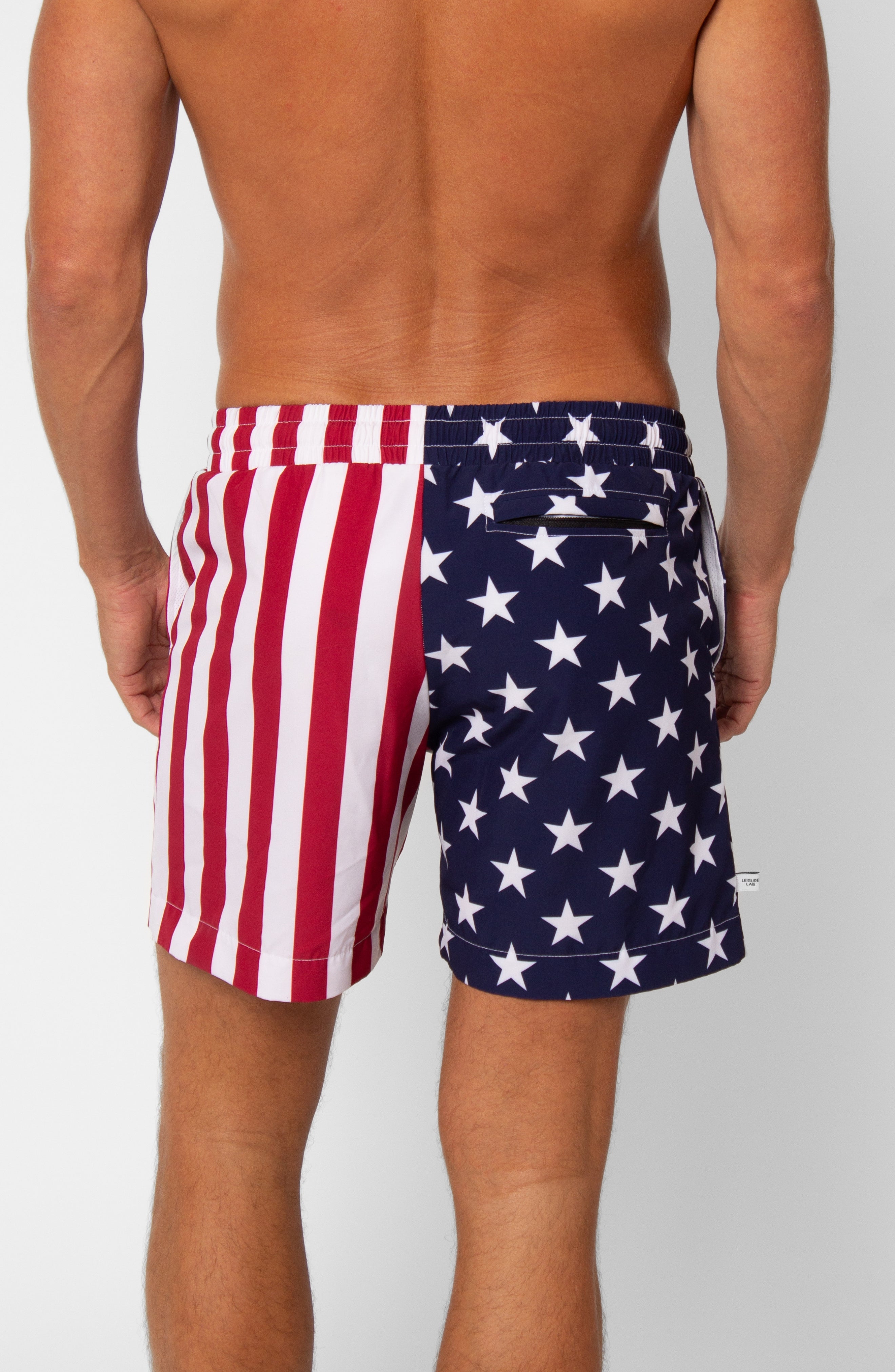 STARS + STRIPES SWIM TRUNK