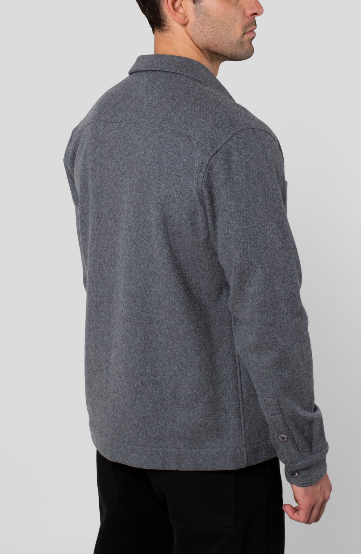 KYOTO WOOL OVER SHIRT