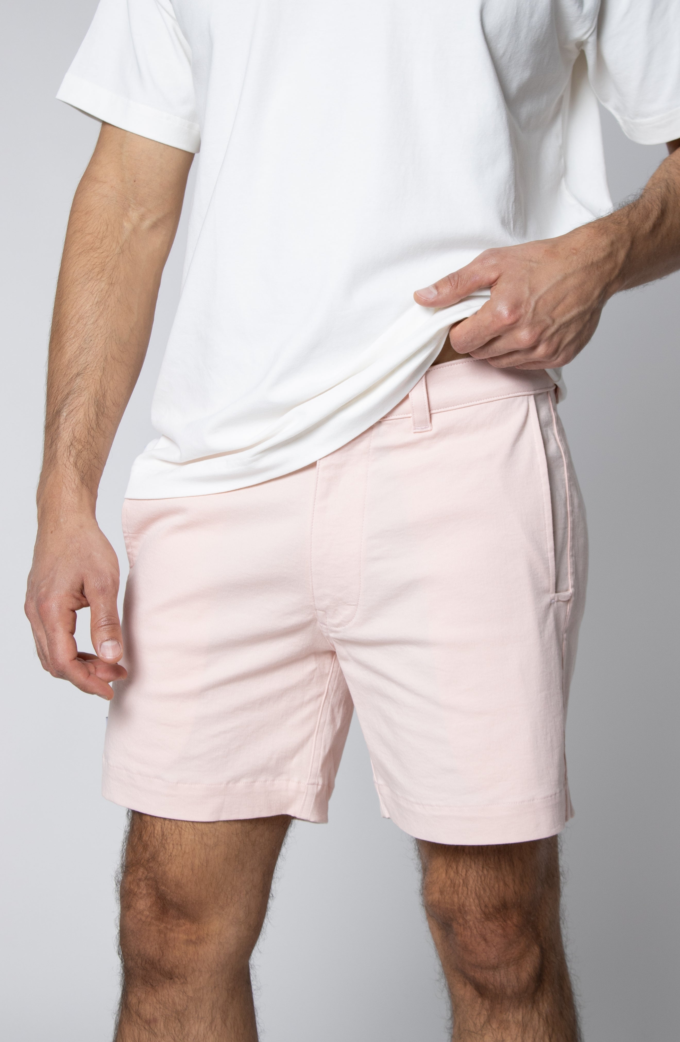 STRETCH COTTON CHINO SHORTS