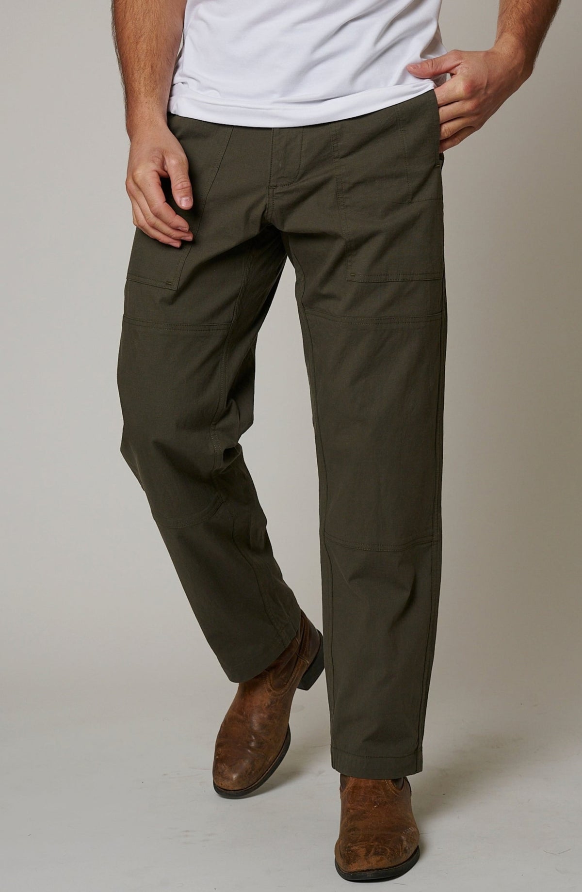 COTTON RIPSTOP PANTS