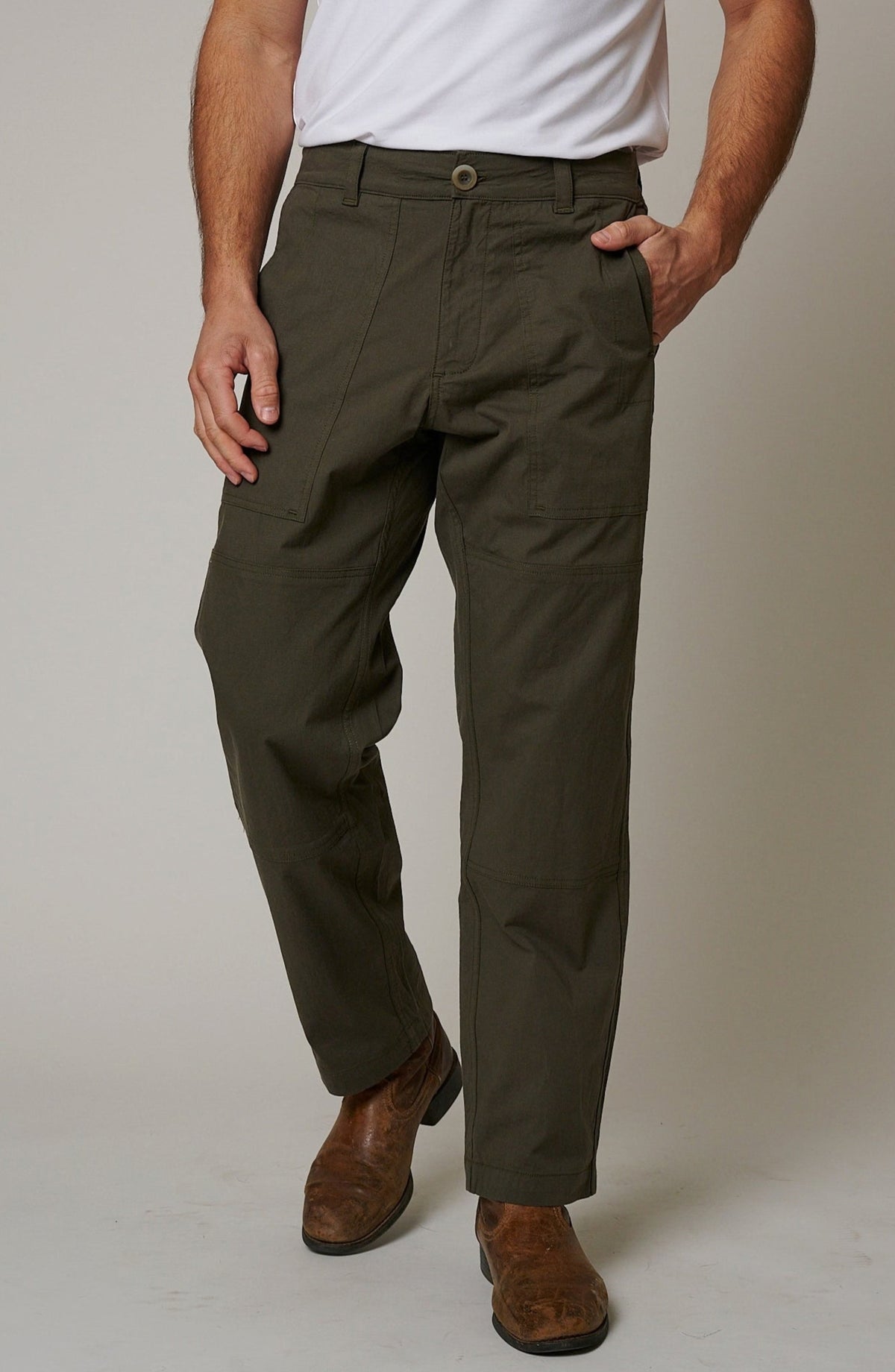 COTTON RIPSTOP PANTS