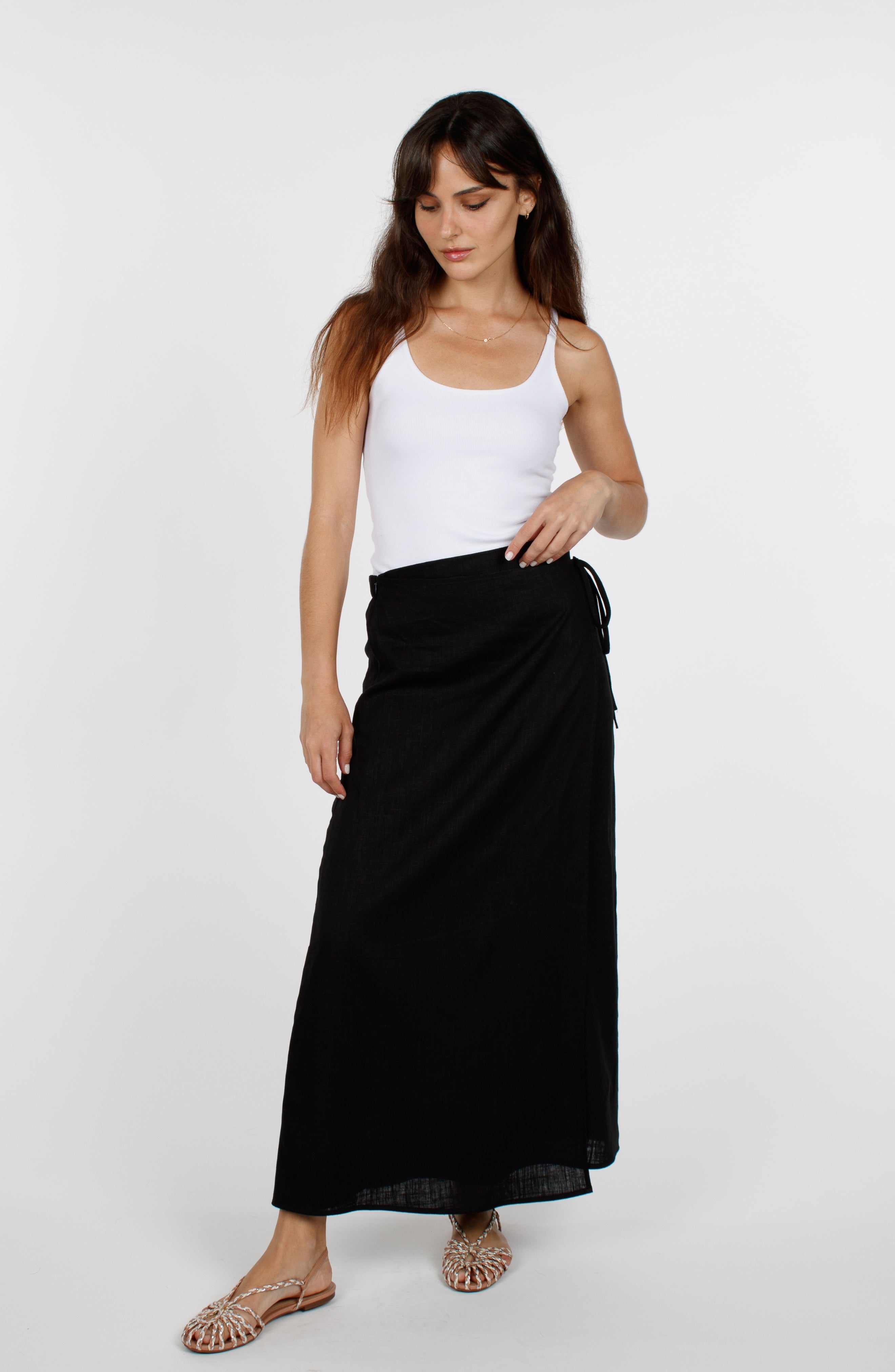 MARBELLA WRAP SKIRT