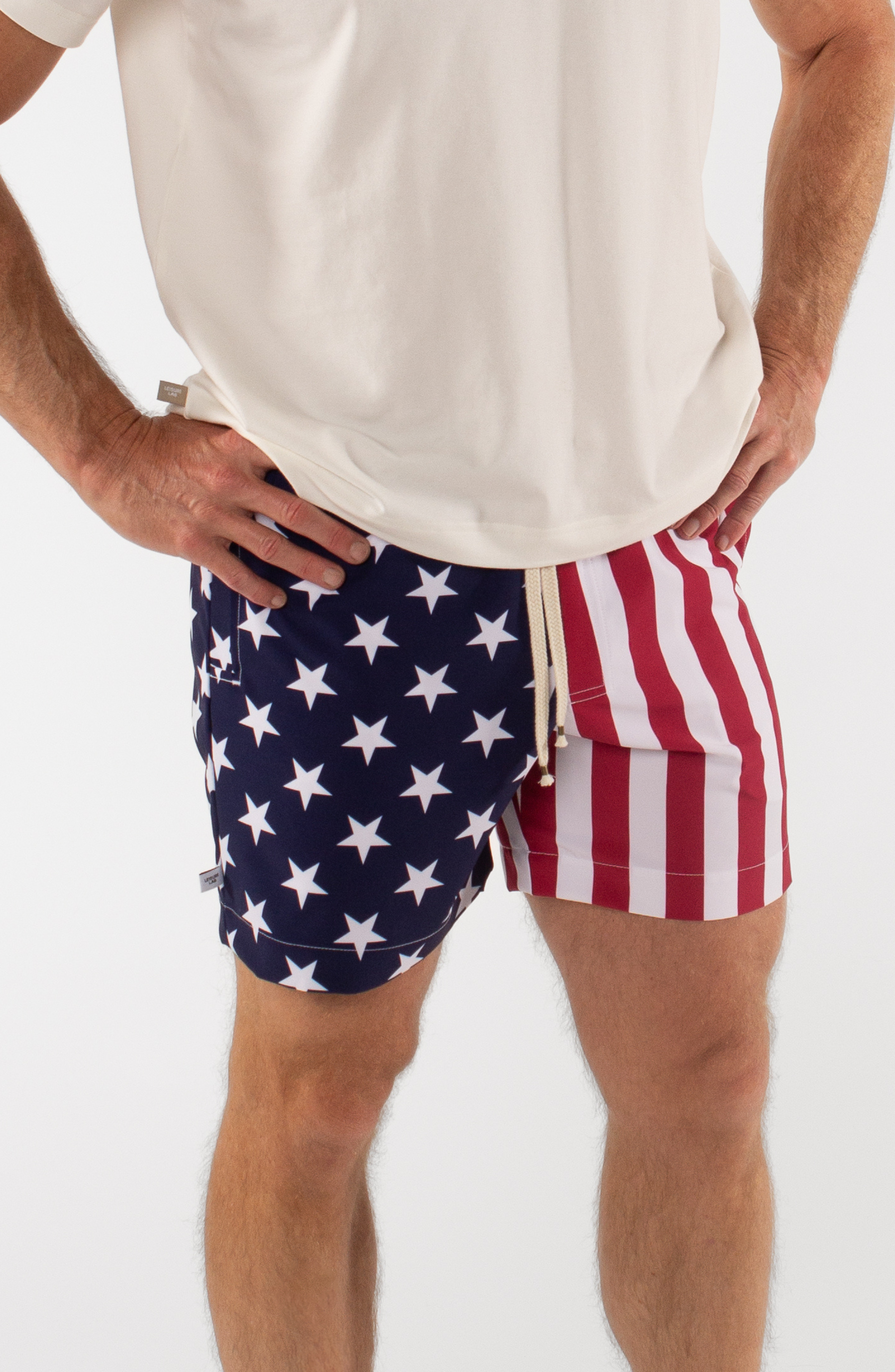 STARS + STRIPES SWIM TRUNK
