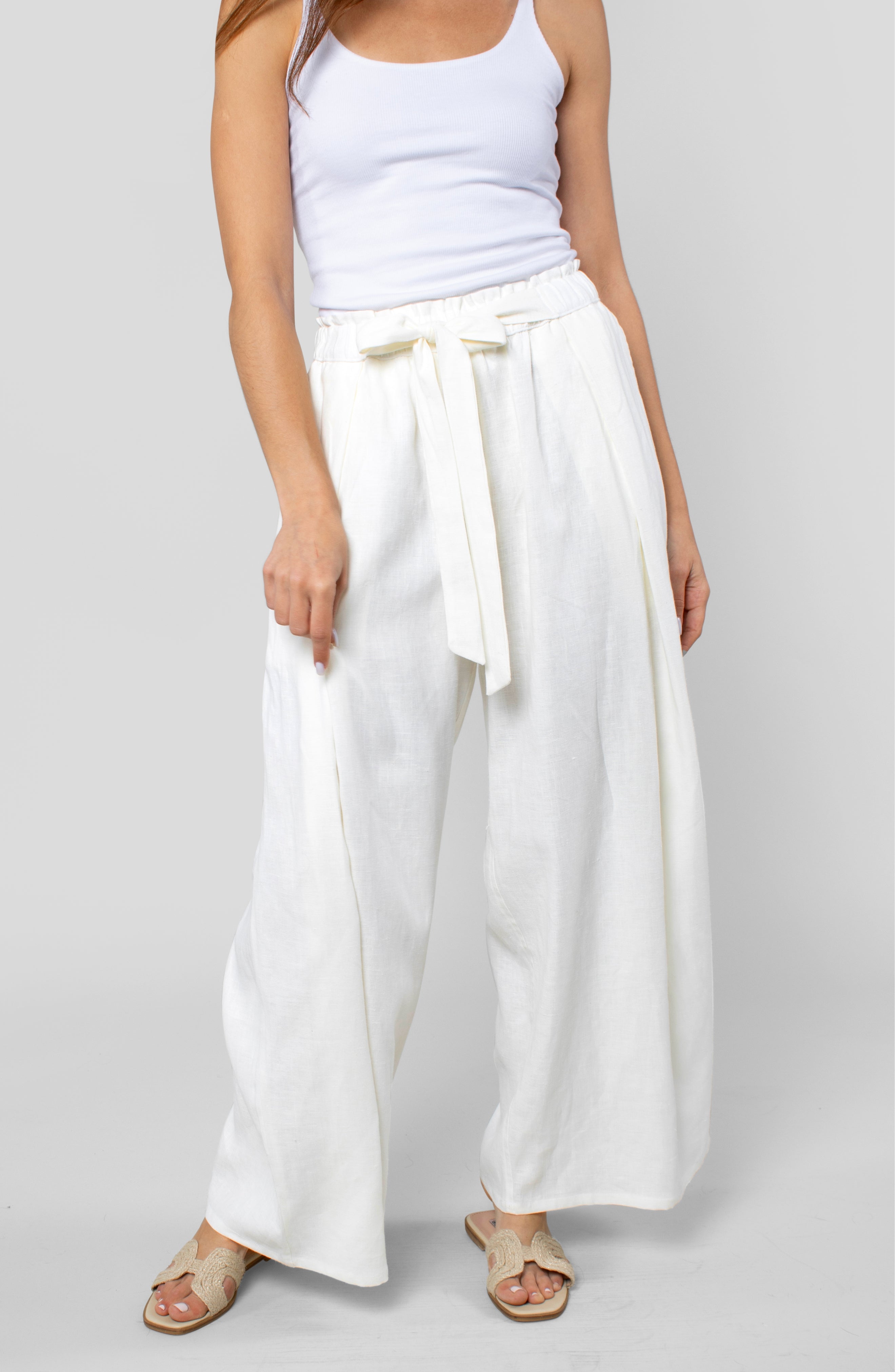 LINEN CABANA PANT