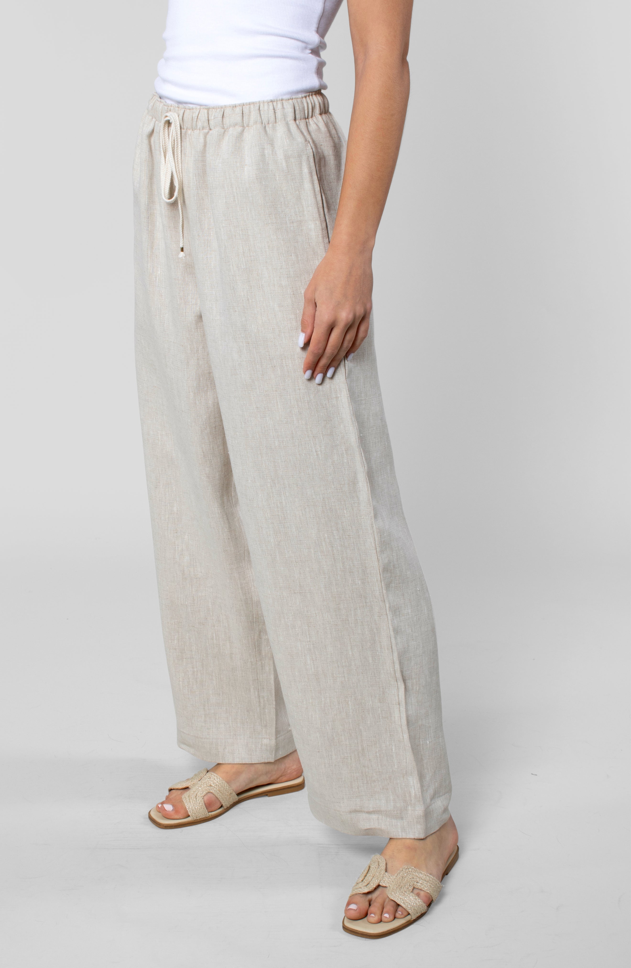 LINEN RESORT PANT
