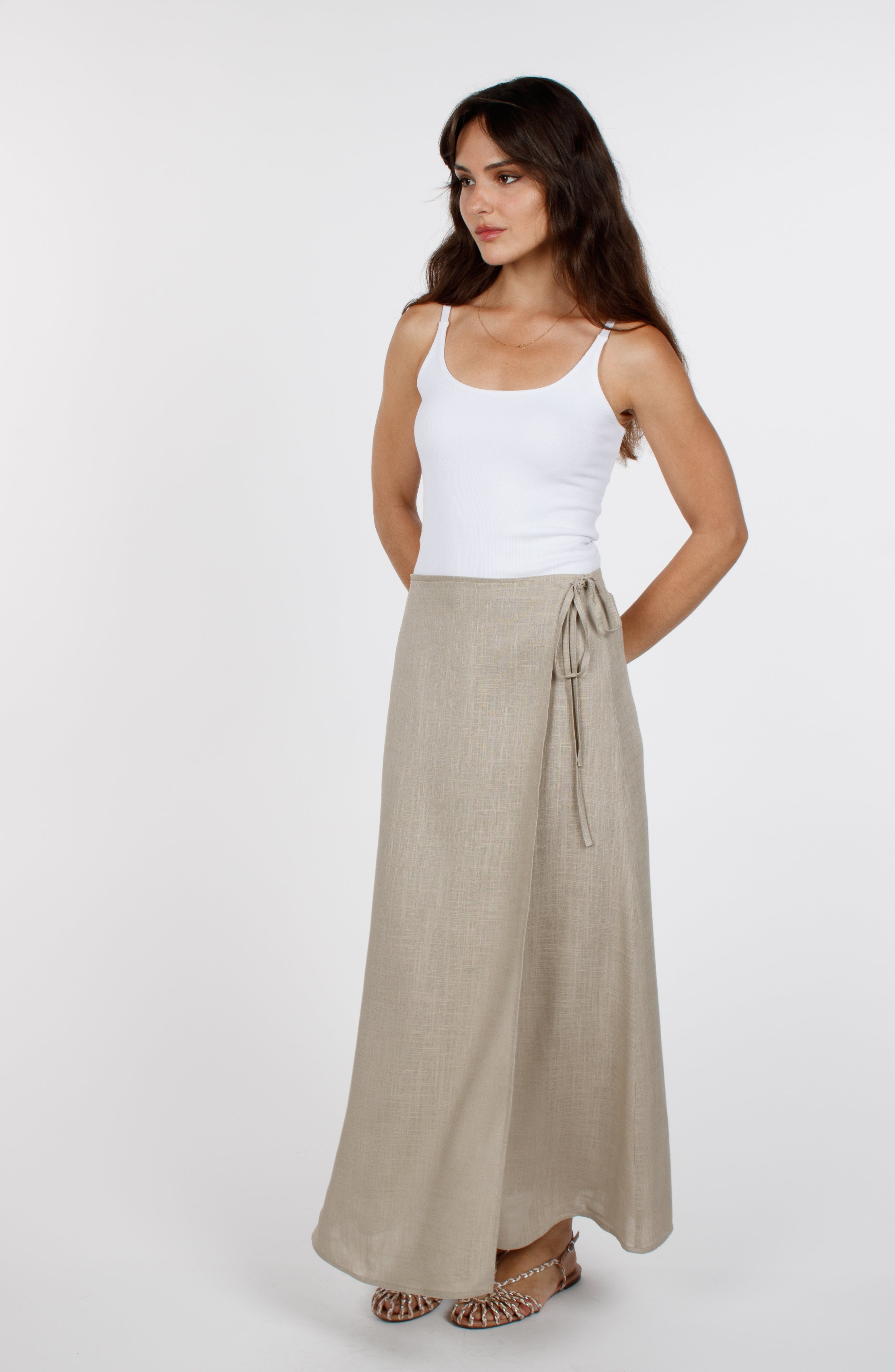 MARBELLA WRAP SKIRT