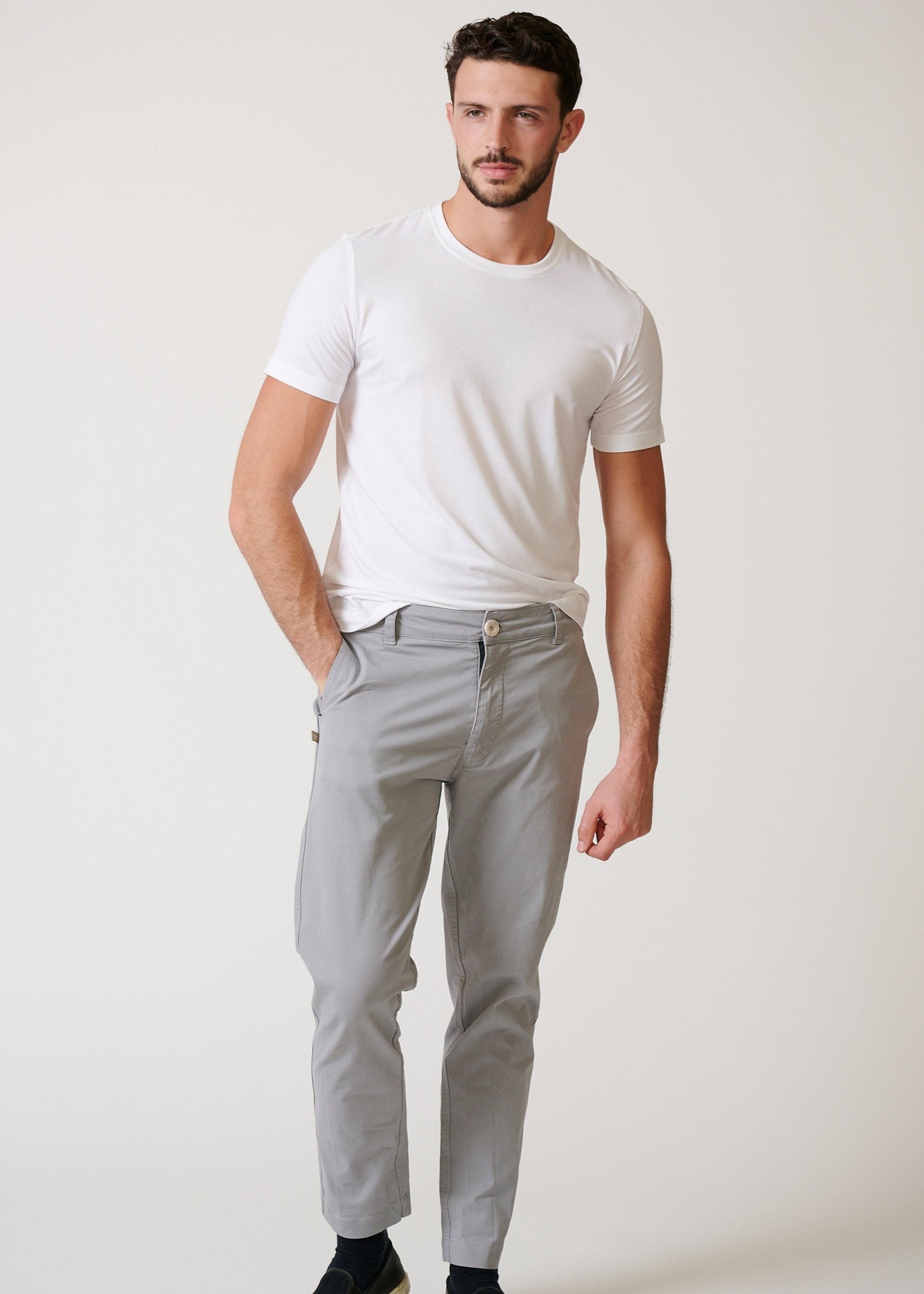 STRETCH COTTON CHINO PANT