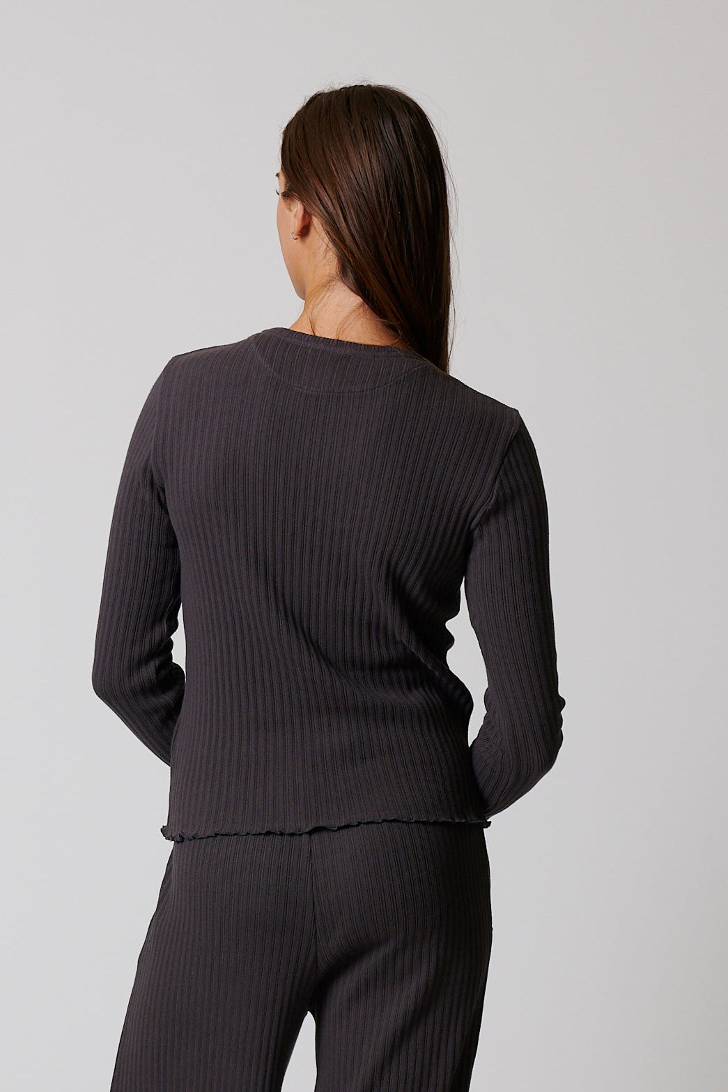 COTTON RIB LONG SLEEVE