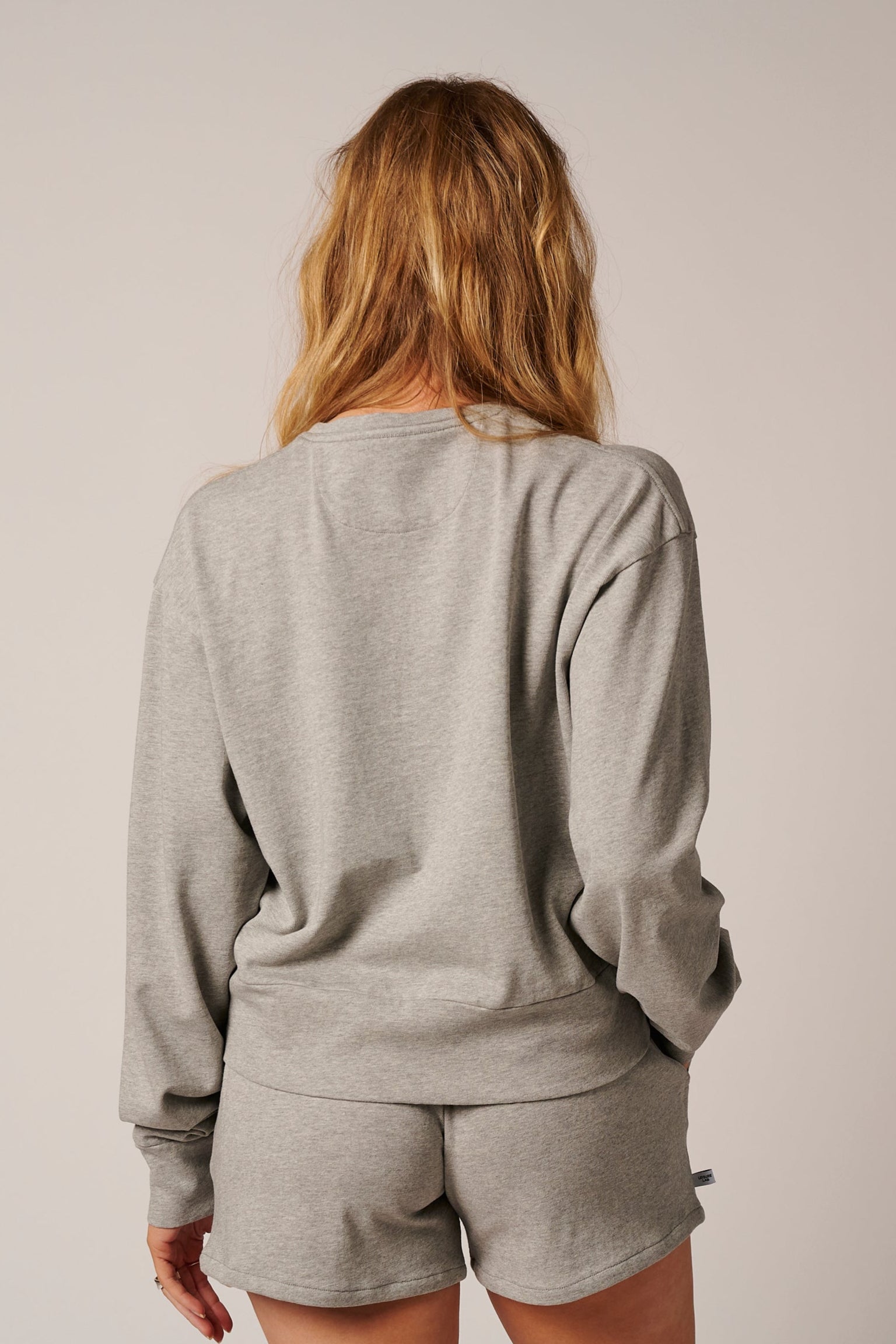 WOMENS COTTON LOUNGE CREW