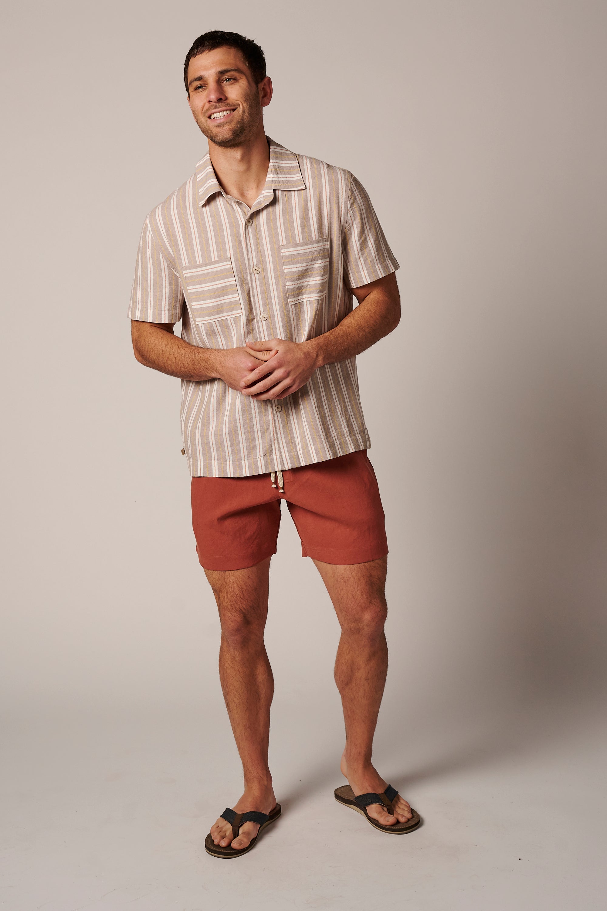 LAGUNA BUTTON UP