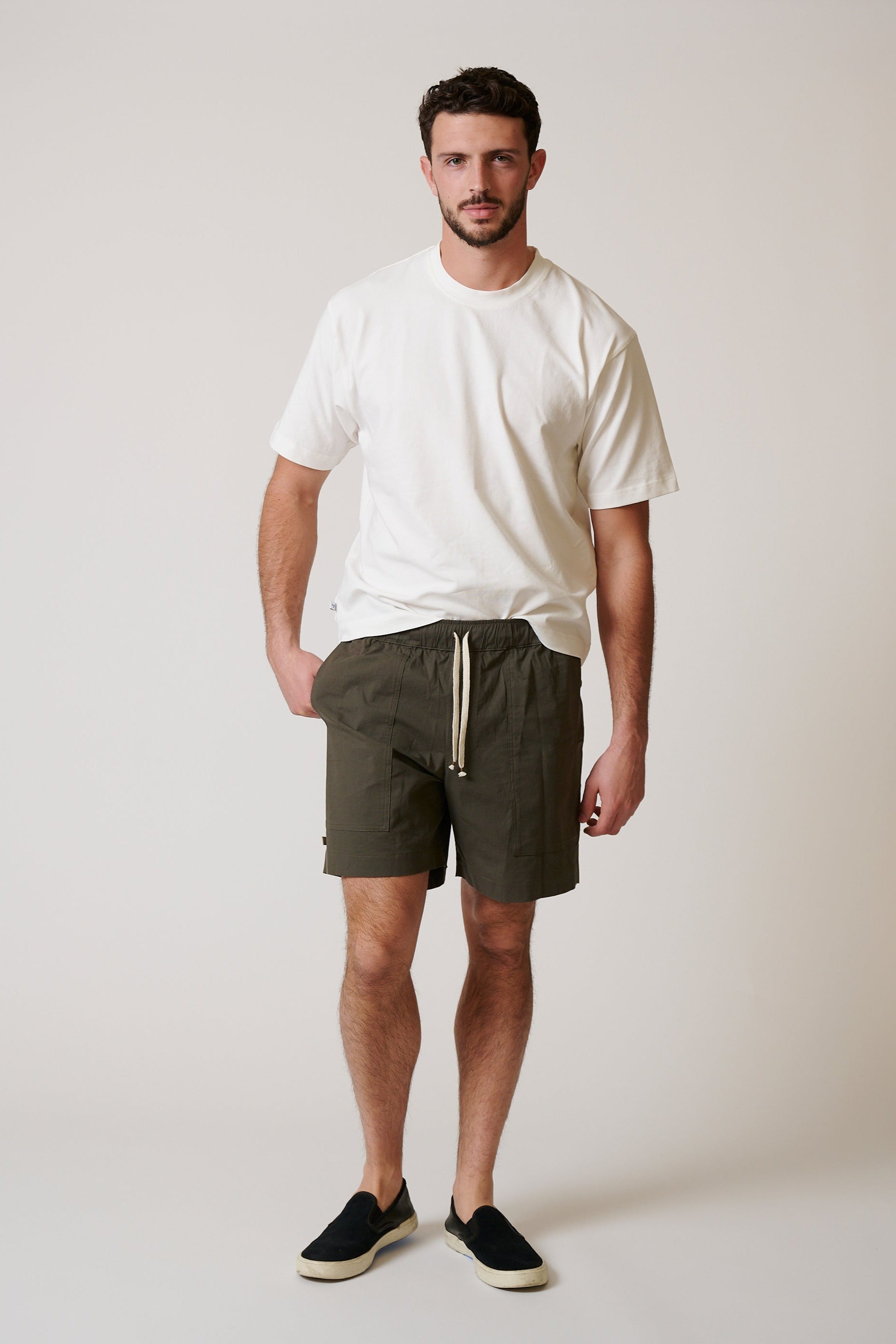 COTTON RIPSTOP SHORTS