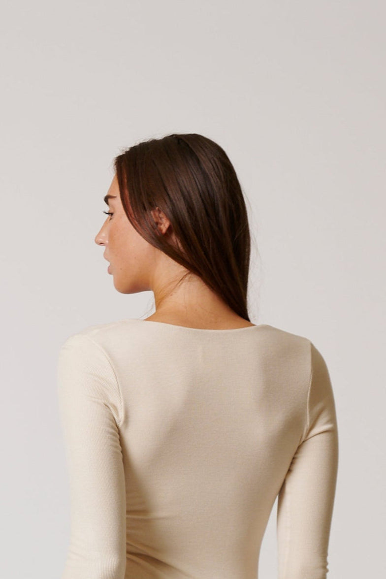 LONG SLEEVE RIB SHIRT