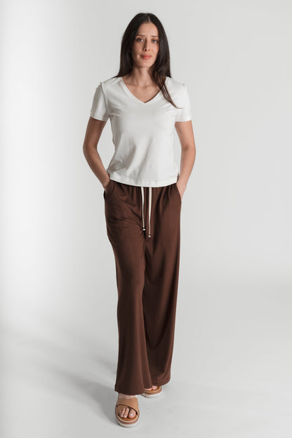 MODAL RIB FLOW PANT