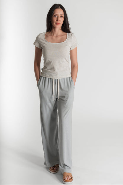 MODAL RIB FLOW PANT