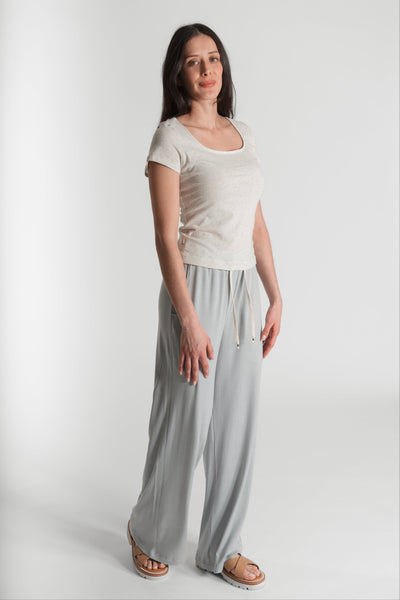 MODAL RIB FLOW PANT
