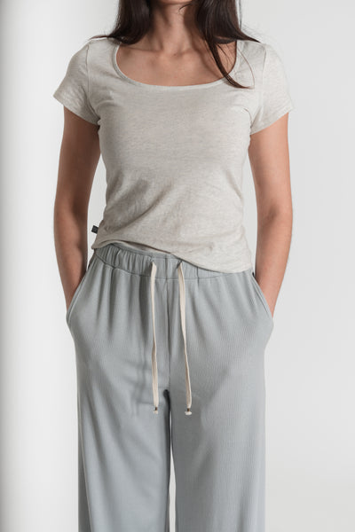 MODAL RIB FLOW PANT
