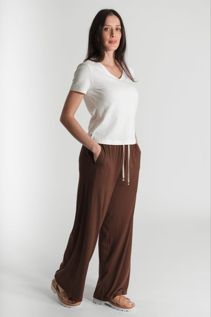 MODAL RIB FLOW PANT