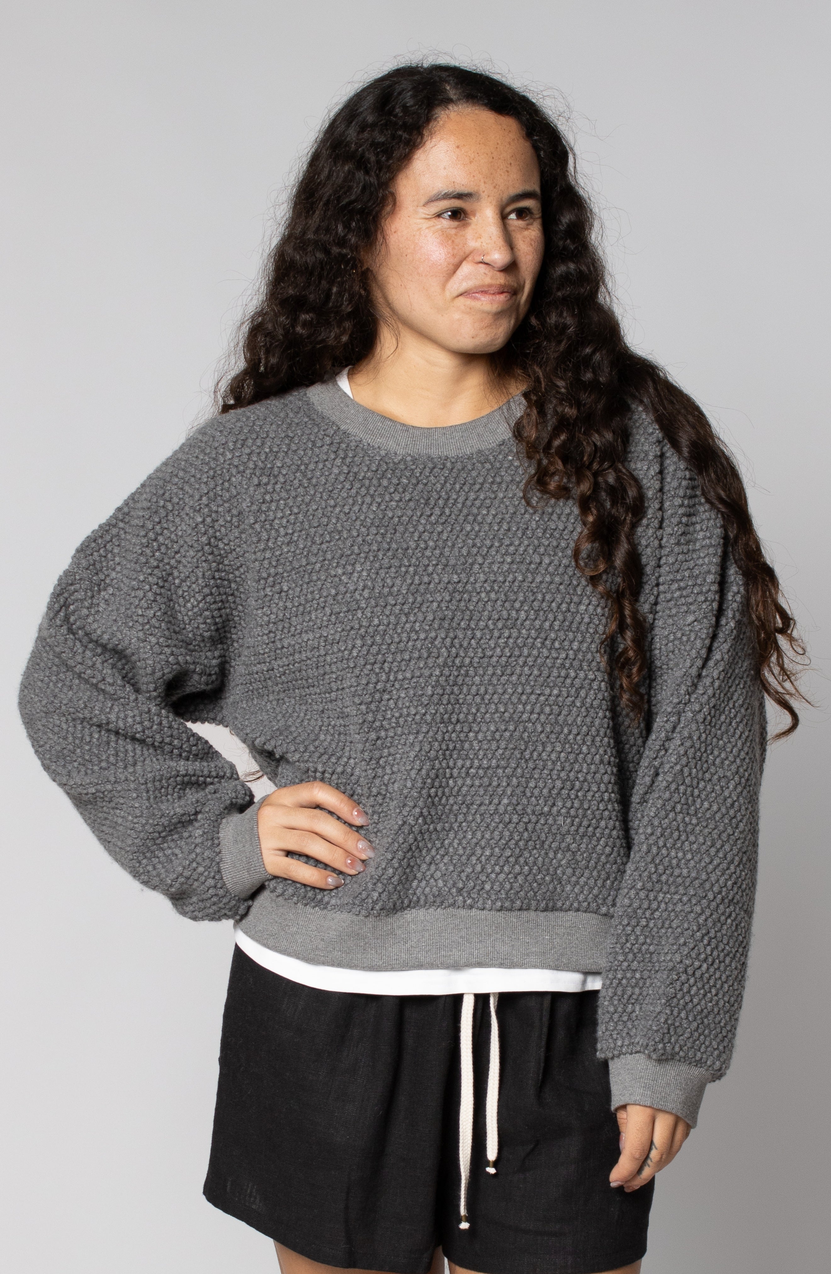 WOMENS NISEKO WOOL CREWNECK