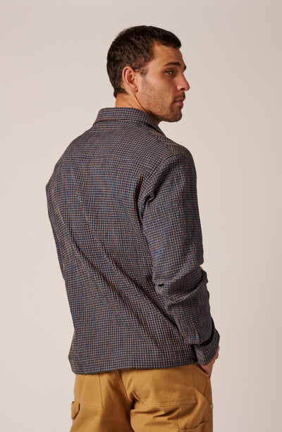THE JACKSON COTTON BUTTON UP