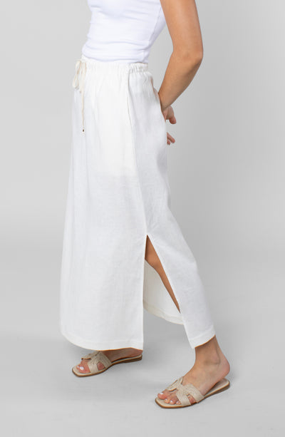 LINEN RESORT SKIRT
