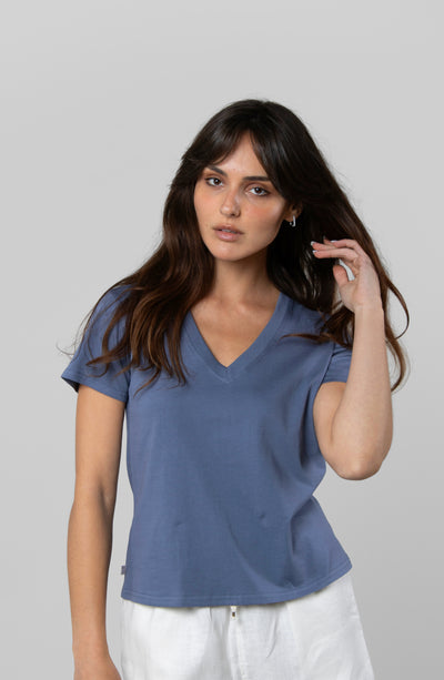 SUPIMA V-NECK