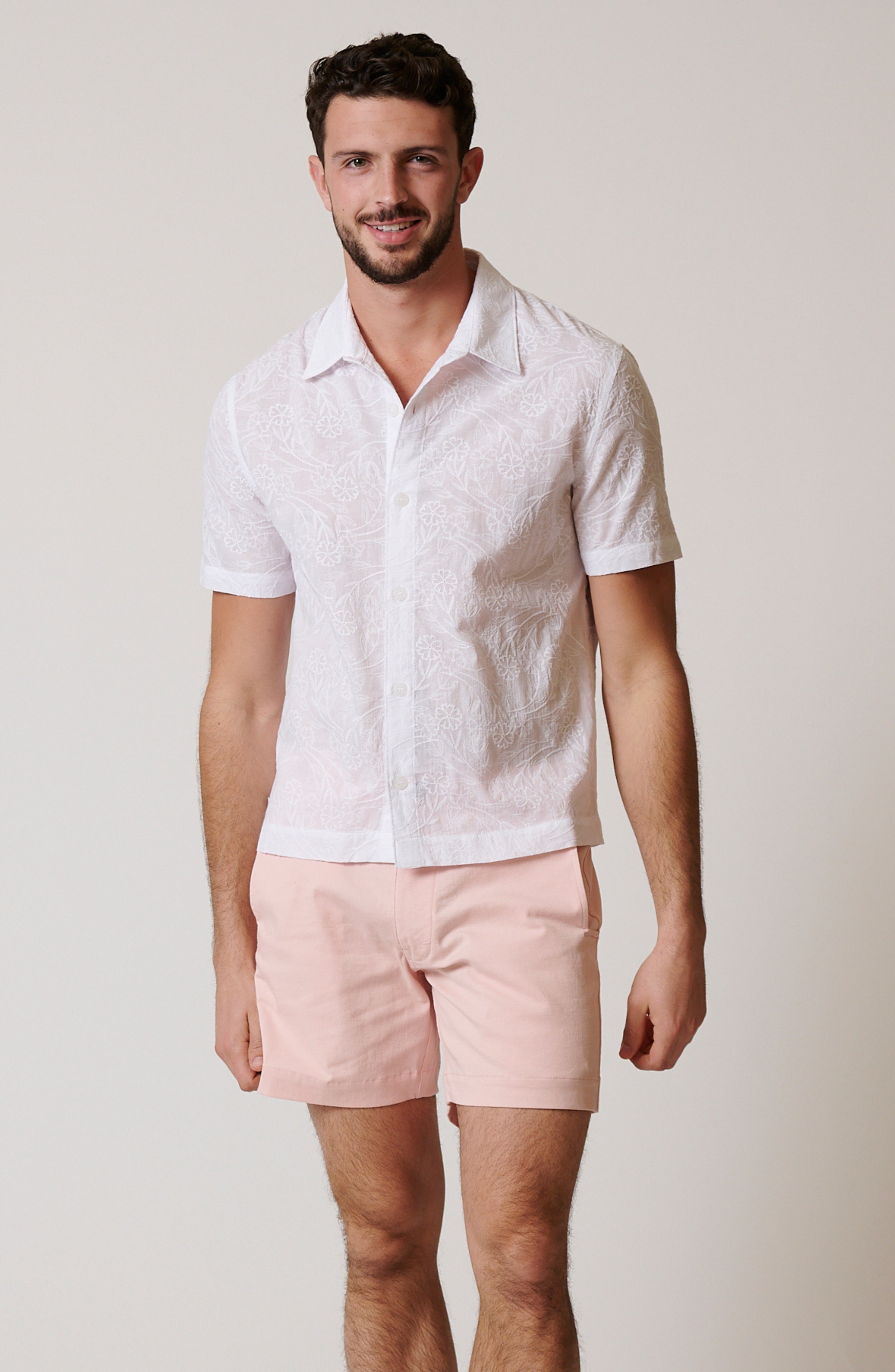 STRETCH COTTON CHINO SHORTS