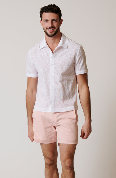 STRETCH COTTON CHINO SHORTS