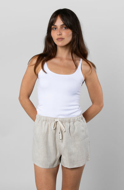 LINEN RESORT SHORTS