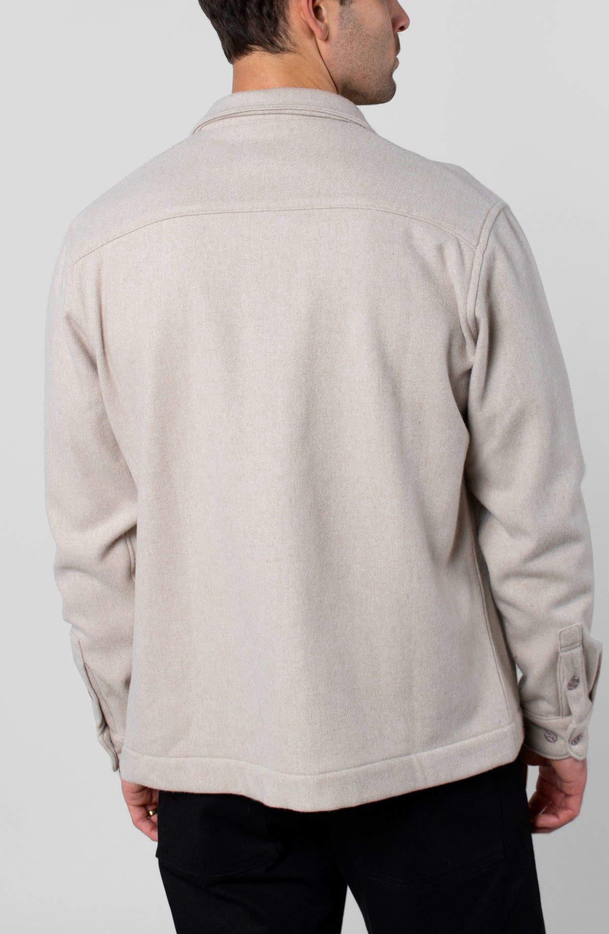 KYOTO WOOL OVER SHIRT