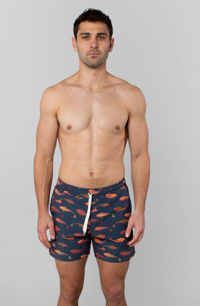 MIDNIGHT POND SWIM TRUNK