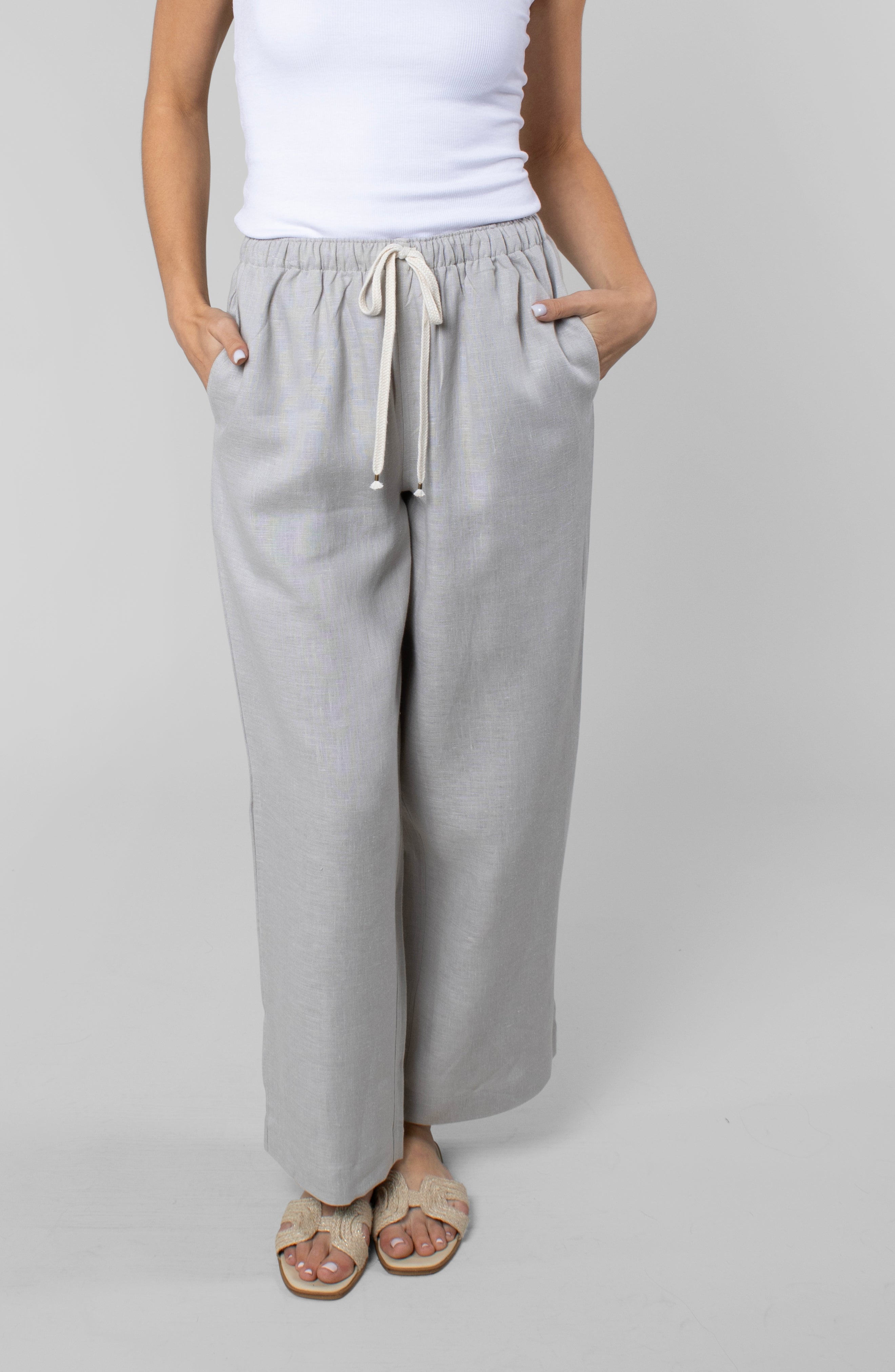 LINEN RESORT PANT