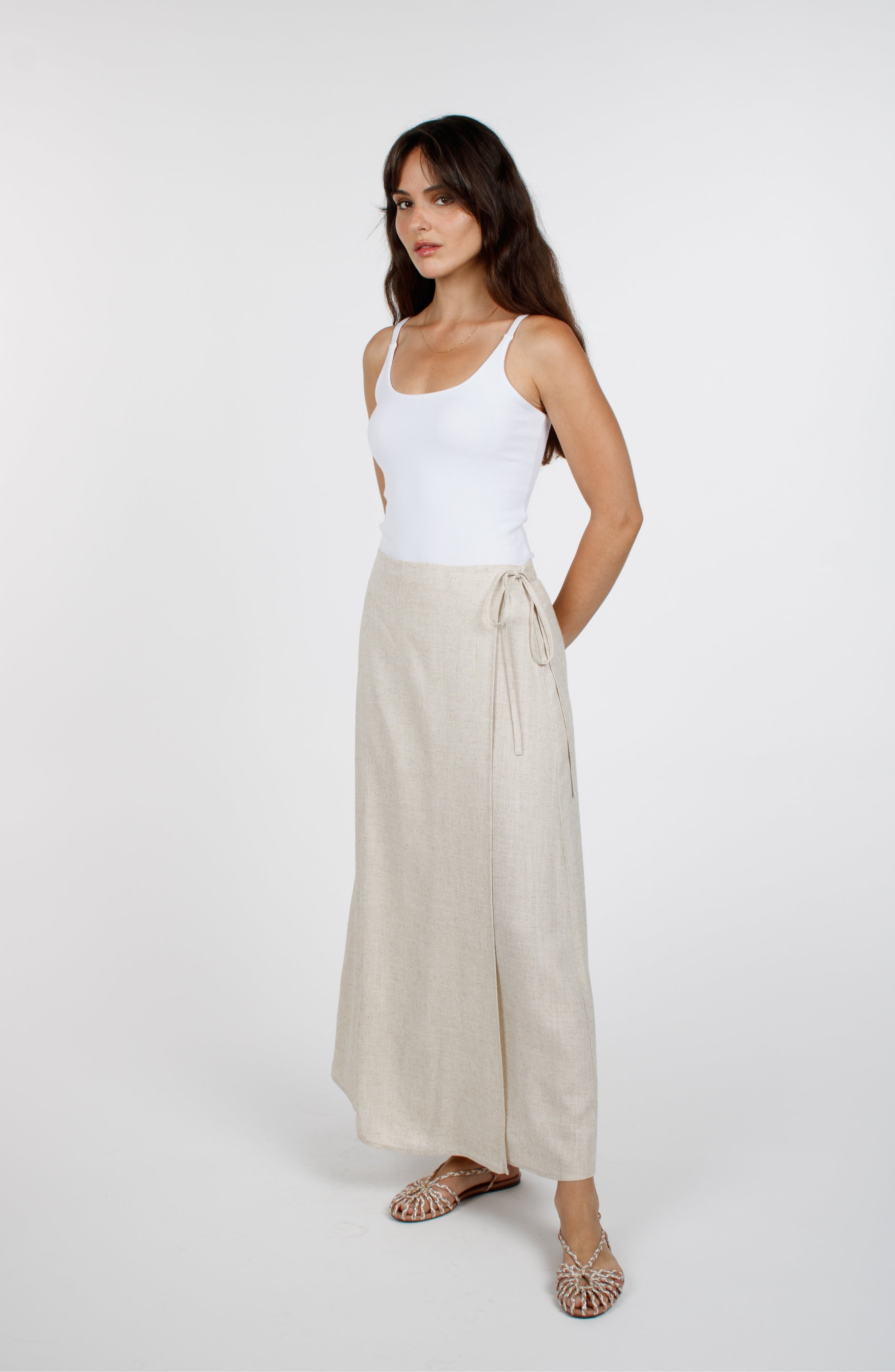 MARBELLA WRAP SKIRT