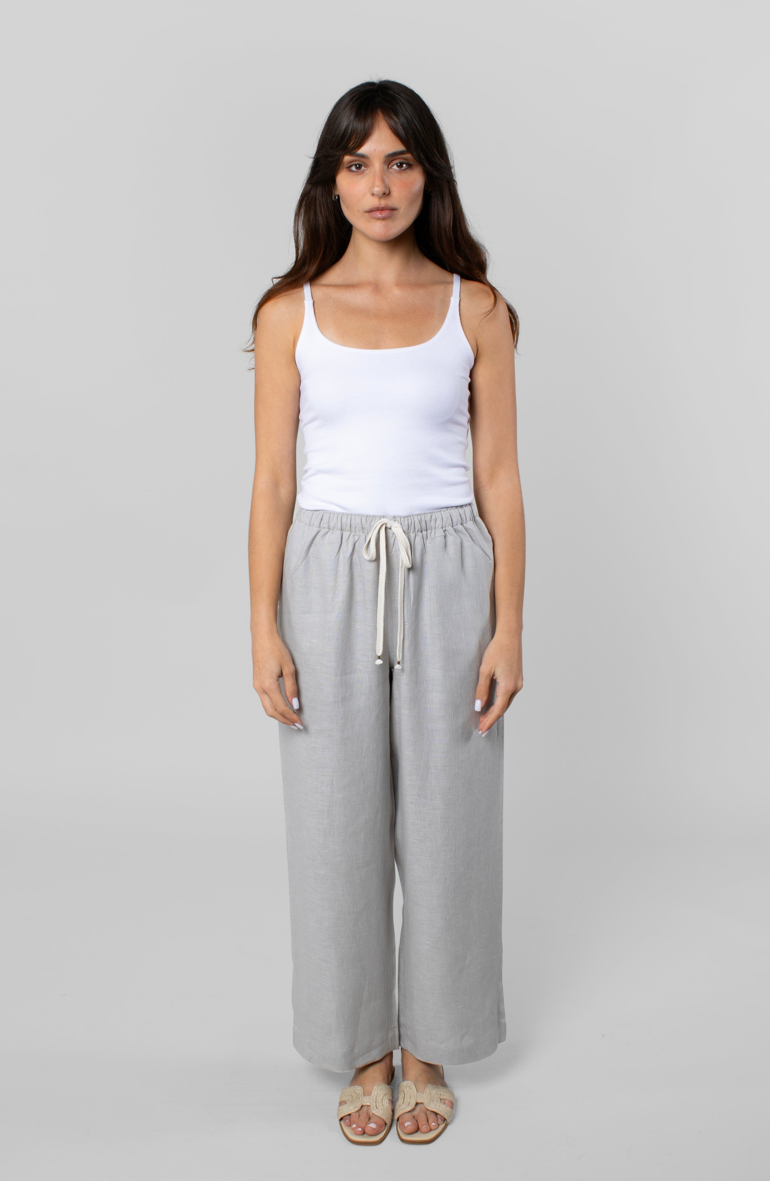 LINEN RESORT PANT
