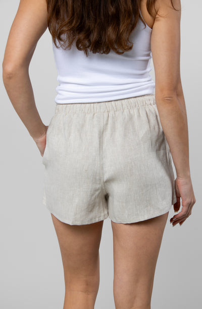 LINEN RESORT SHORTS