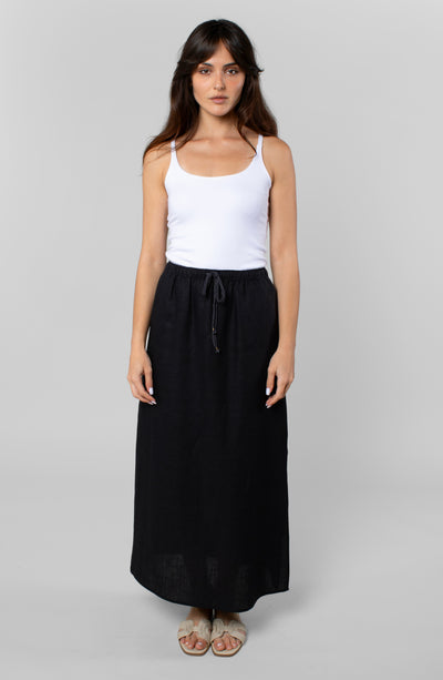 LINEN RESORT SKIRT