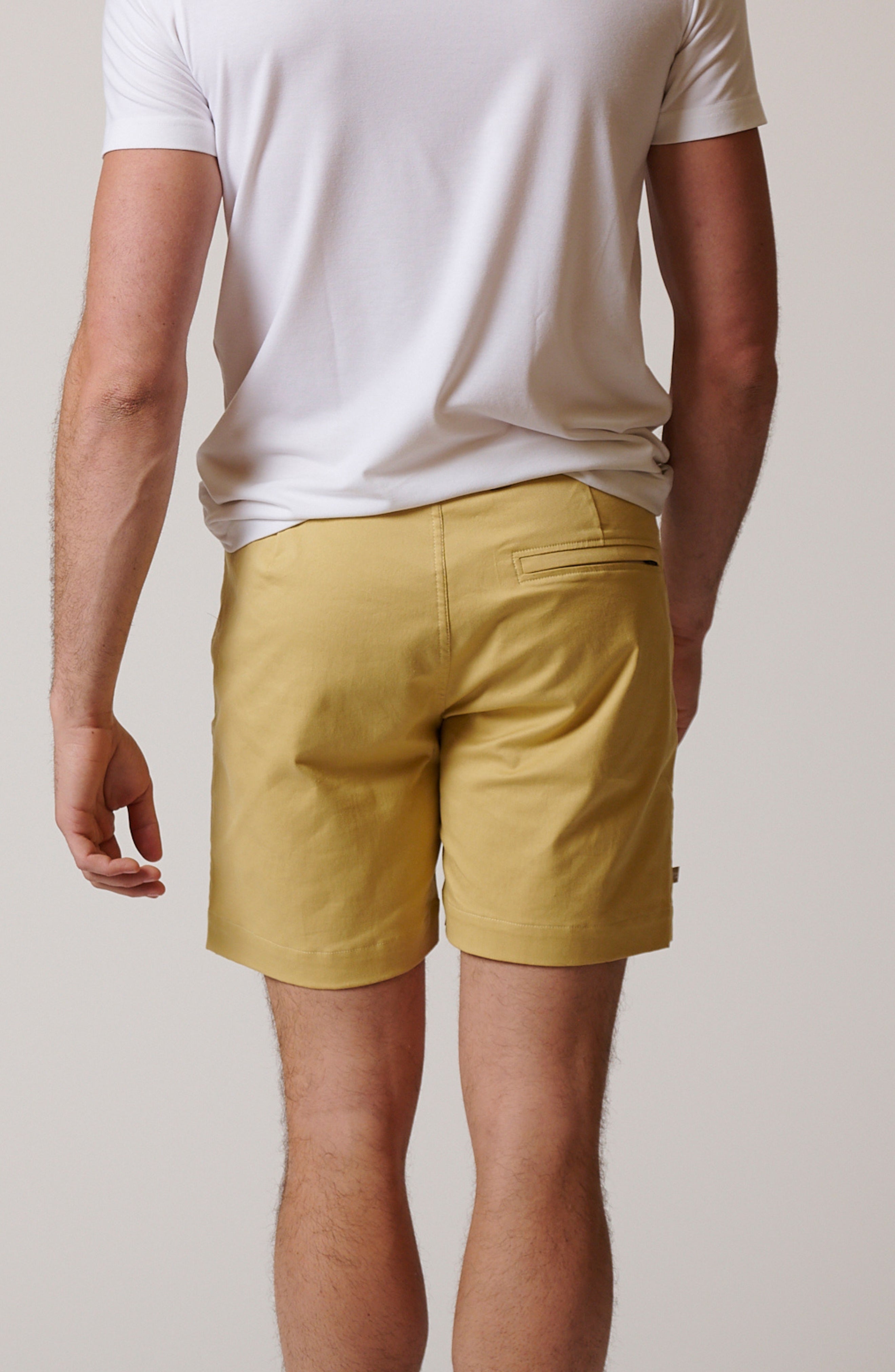 STRETCH COTTON CHINO SHORTS