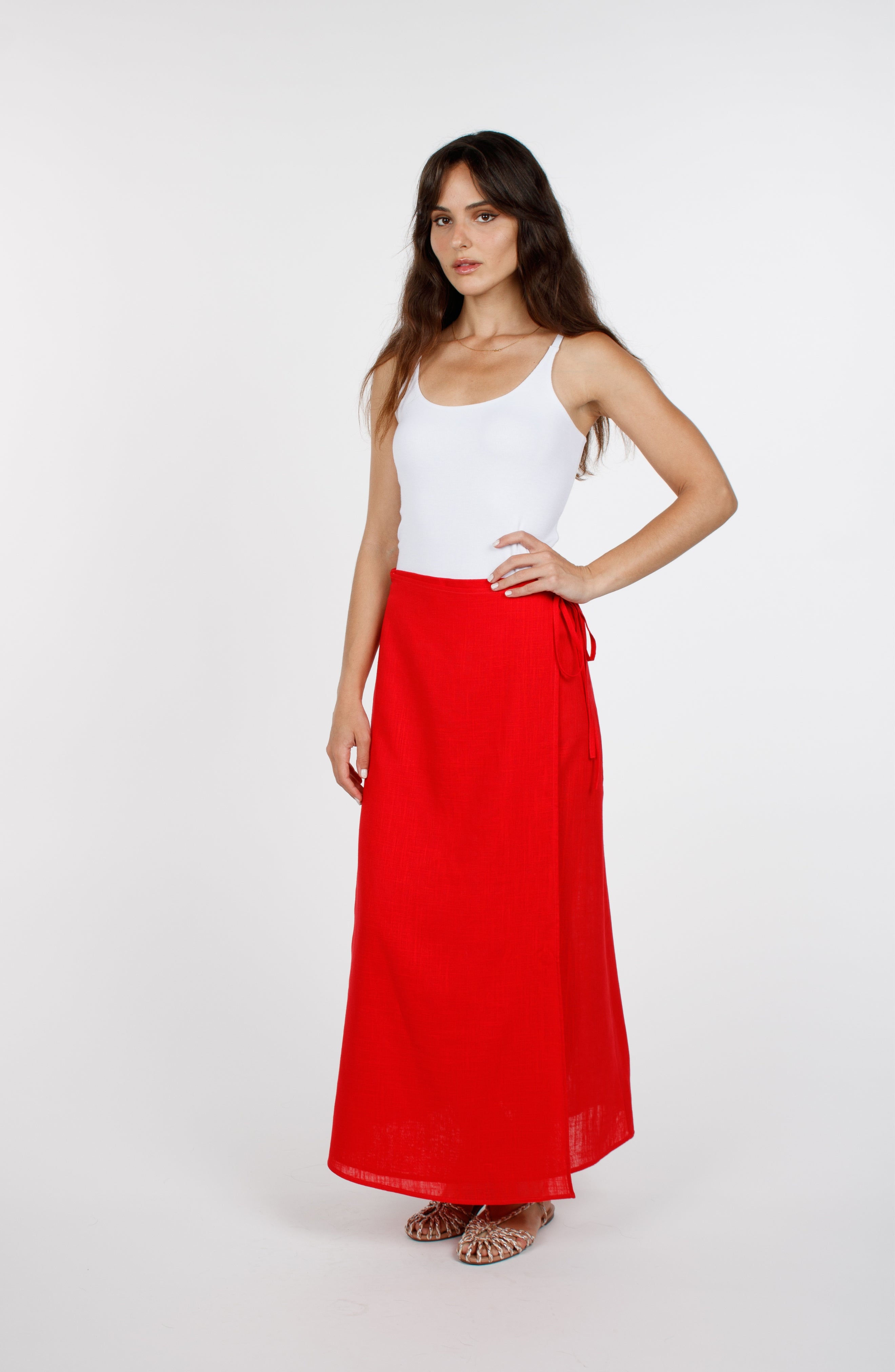 MARBELLA WRAP SKIRT