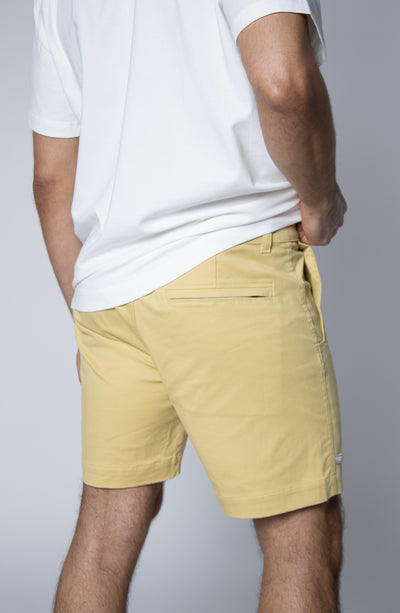 STRETCH COTTON CHINO SHORTS