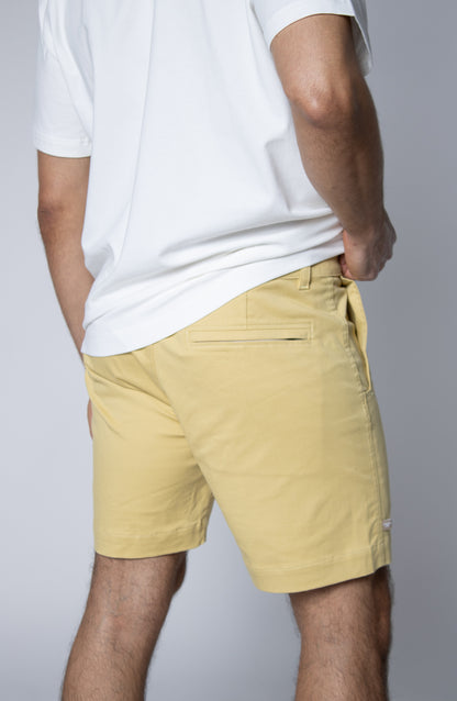 STRETCH COTTON CHINO SHORTS